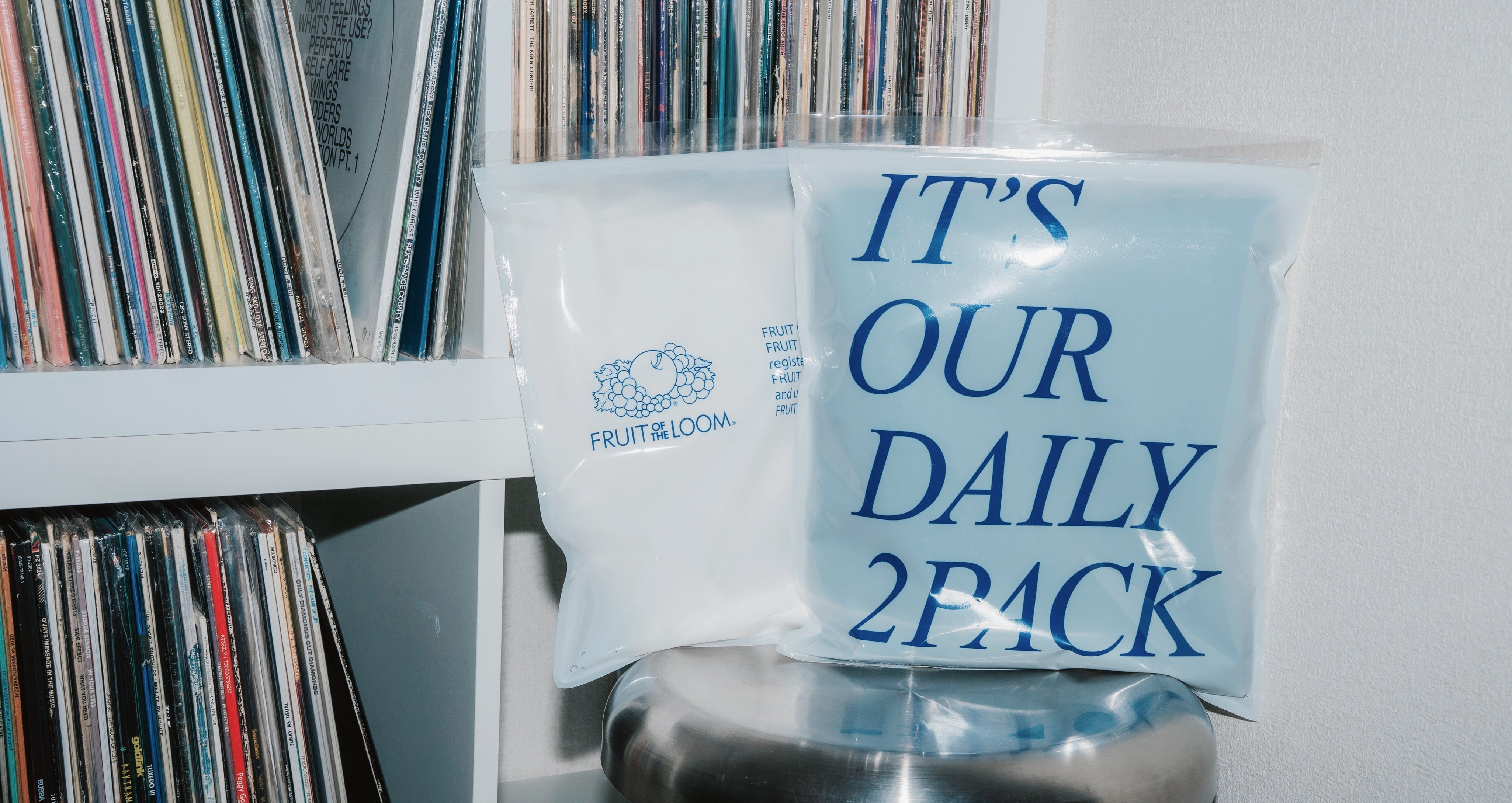 EDITION40「BOUTIQUE × FRUIT OF THE LOOM IT'S OUR DAILY 2PACK TEE」