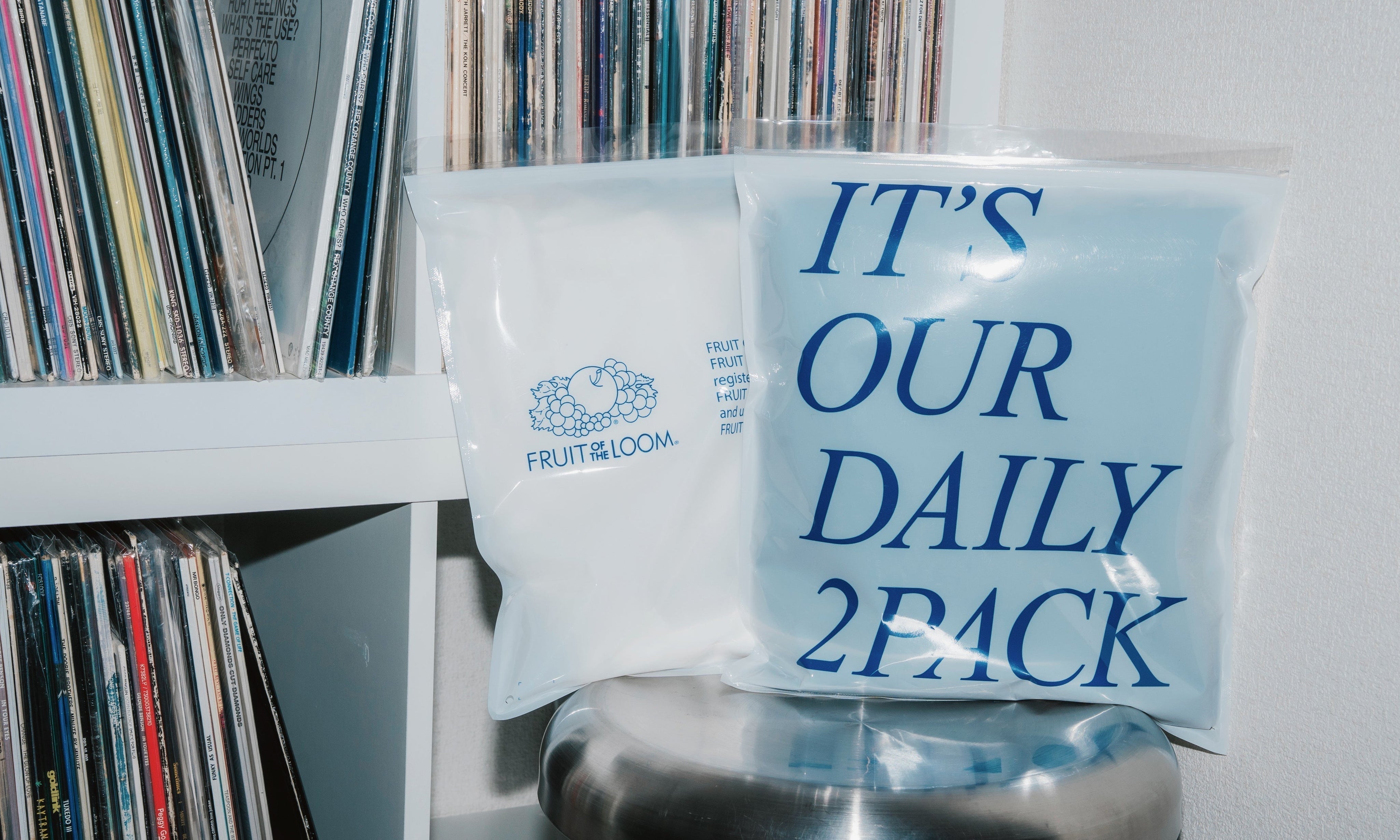 EDITION40「BOUTIQUE × FRUIT OF THE LOOM IT'S OUR DAILY 2PACK TEE」