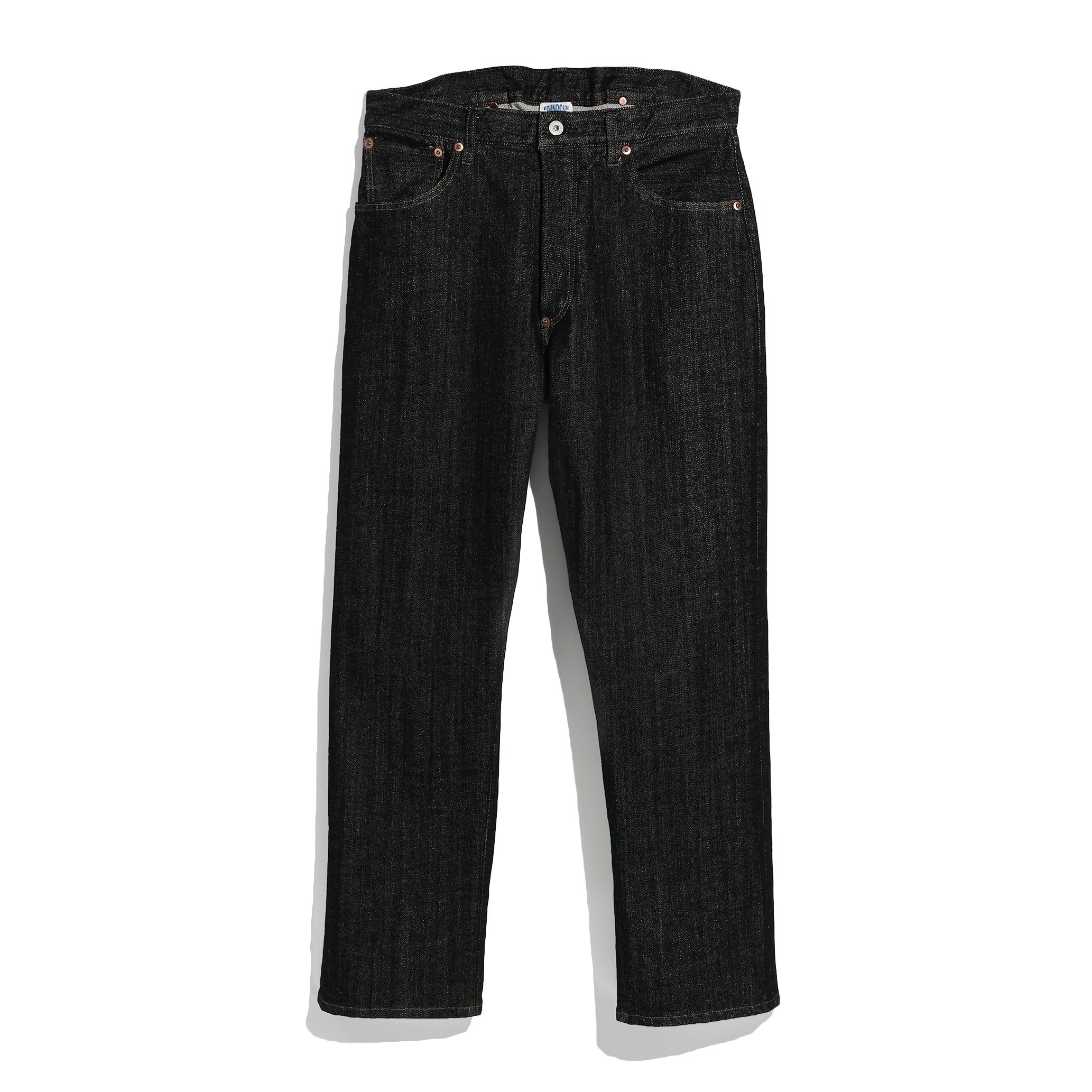 FOUNDOUR  BLACK DENIM PANTS（ファウンダブラックデニムパンツ）｜ONLINE BOUTIQUE（オンラインブティック）