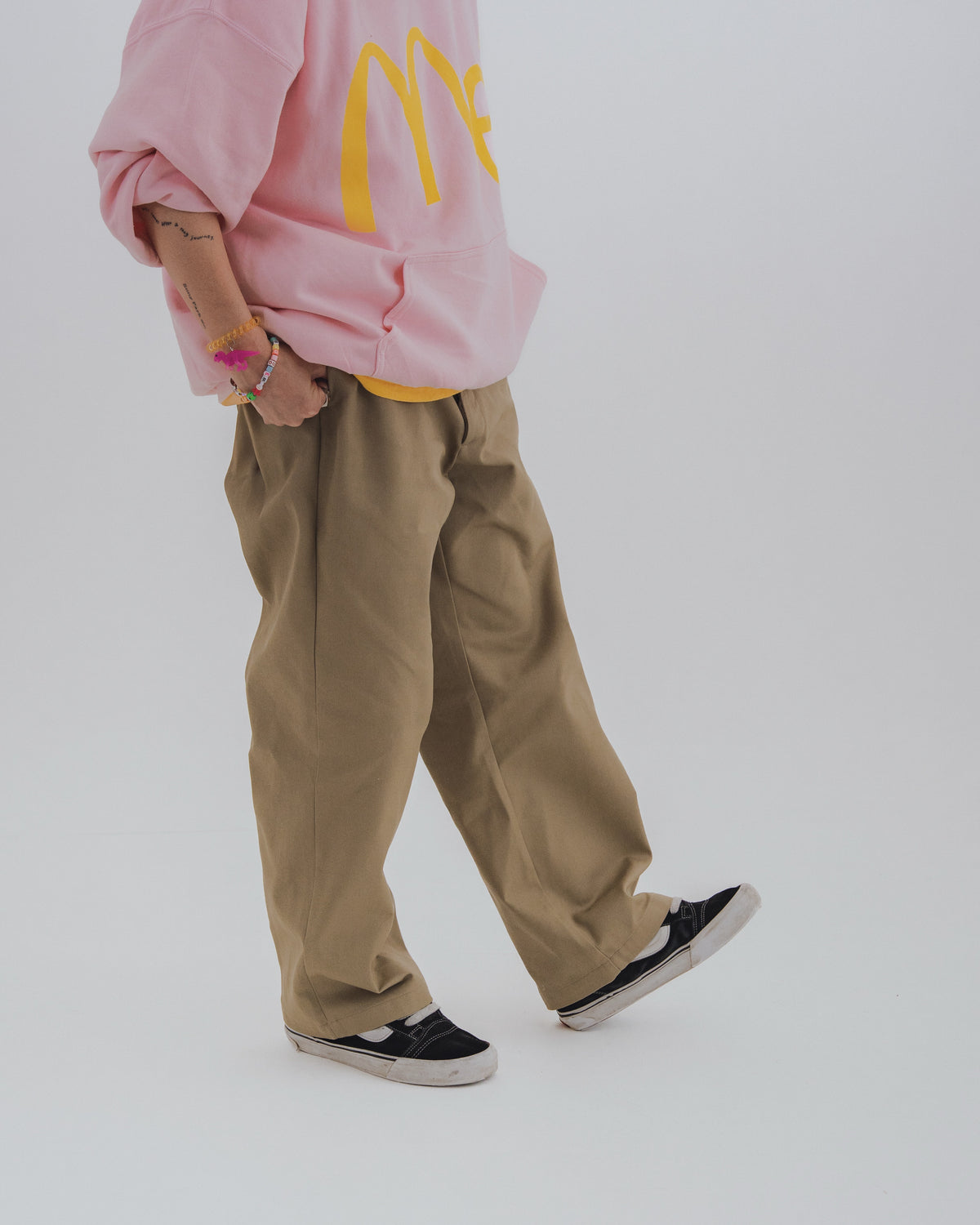 Dickies®︎ × BOUTIQUE 30-25 WORK TROUSERS KHAKI（ディッキーズ×ブティック30-25ワークトラウザーカーキ）｜ONLINE BOUTIQUE（オンラインブティック）