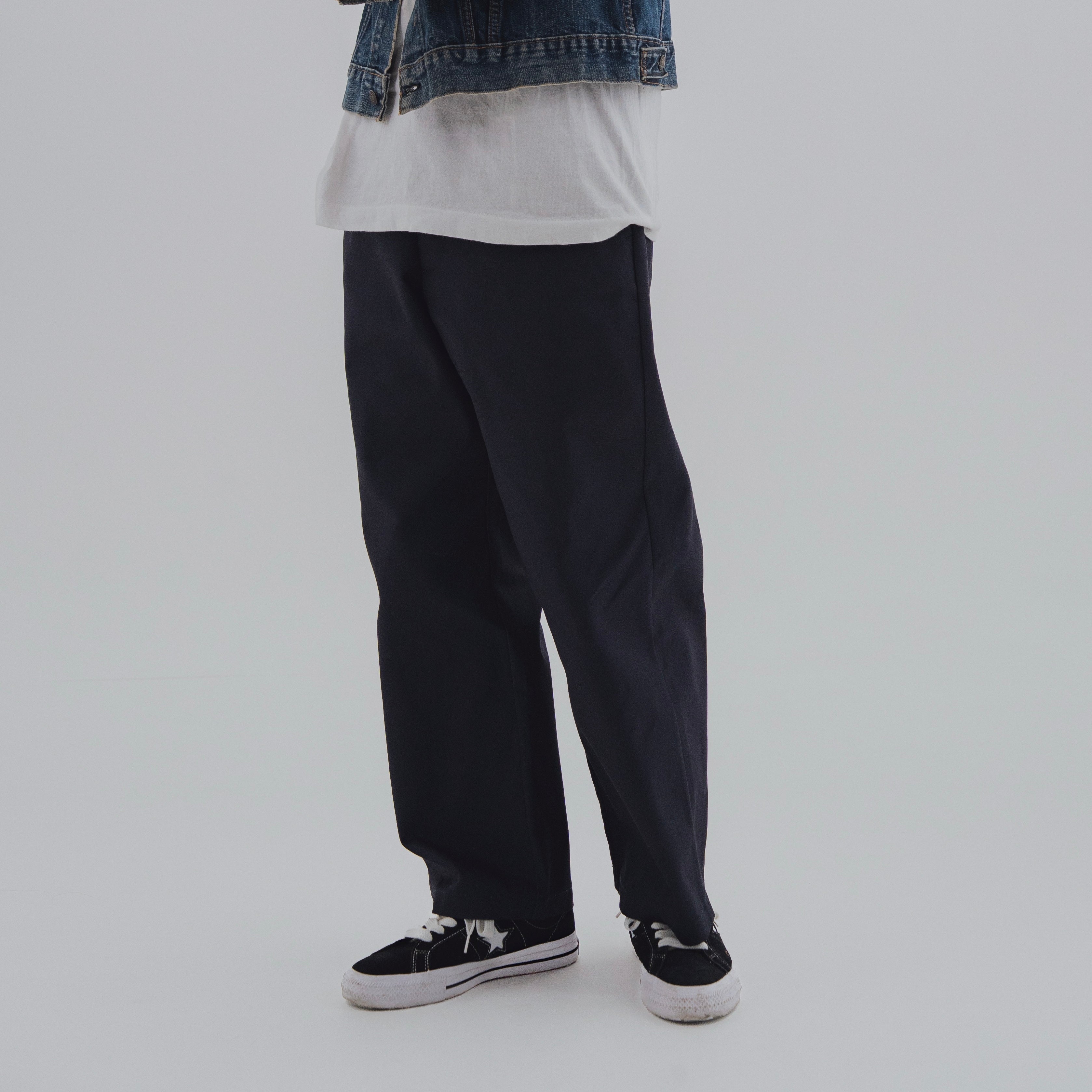 Dickies®︎ × BOUTIQUE 30-25 WORK TROUSERS DARK NAVY（ディッキーズ×ブティック30-25ワークトラウザーダークネイビー）｜ONLINE BOUTIQUE（オンラインブティック）