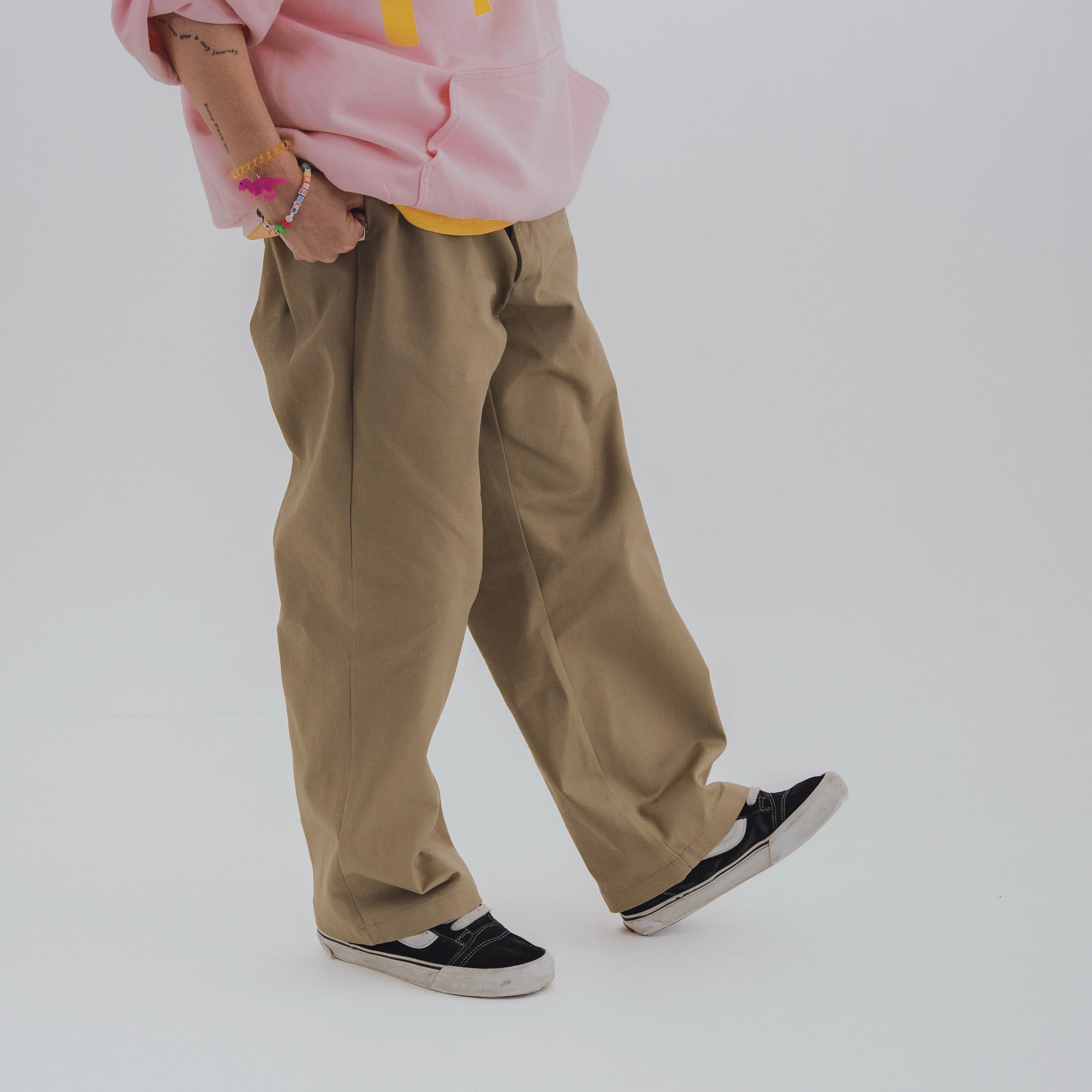 Dickies®︎ × BOUTIQUE 30-25 WORK TROUSERS KHAKI（ディッキーズ