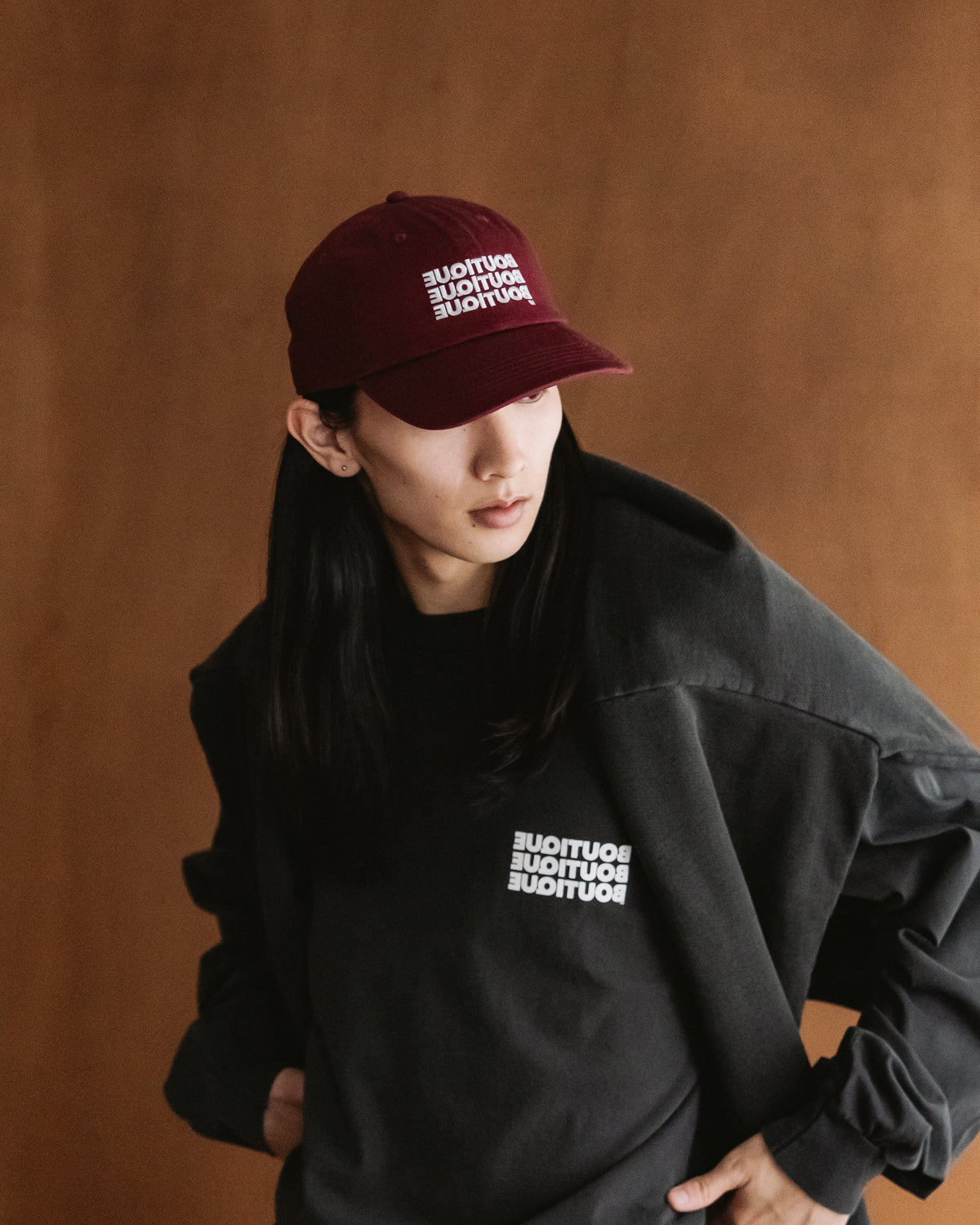 BOUTIQUE CAP BURGUNDY（ブティックキャップ バーガンディー）｜ONLINE BOUTIQUE（オンラインブティック）