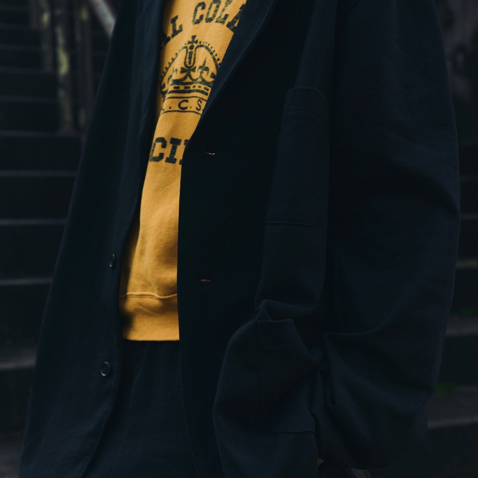 FRUIT OF THE LOOM ATHLETIC FORMAL SUIT  BLACK（フルーツオフザルームアスレチックフォーマルスーツブラック）｜ONLINE BOUTIQUE（オンラインブティック）