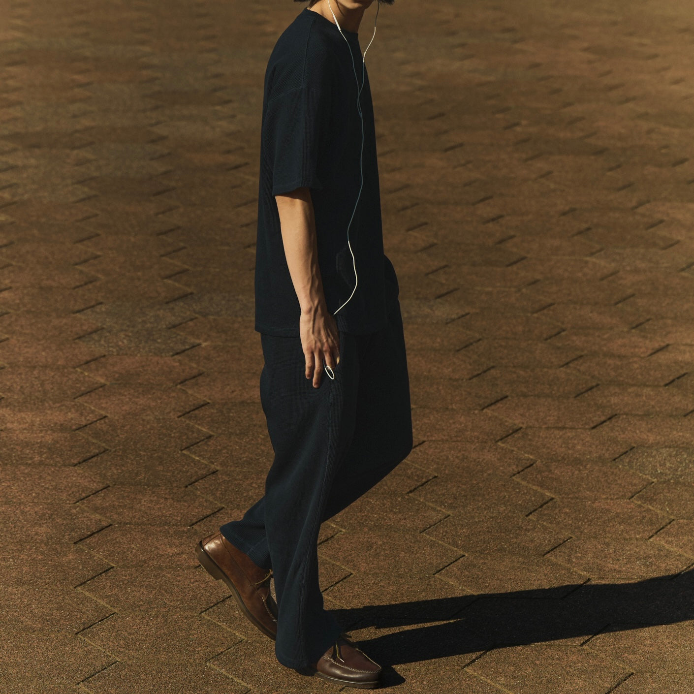 FRUIT OF THE LOOM THERMAL TEE CHARCOAL｜ONLINE BOUTIQUE（オンラインブティック）