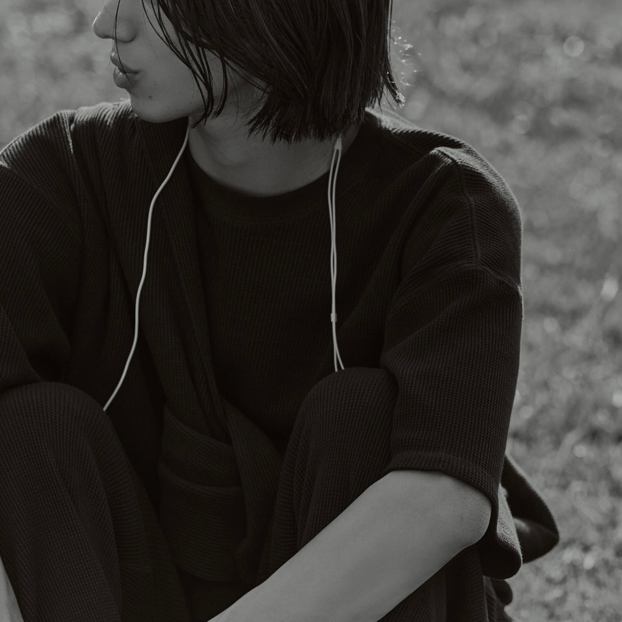 FRUIT OF THE LOOM THERMAL TEE CHARCOAL｜ONLINE BOUTIQUE（オンラインブティック）