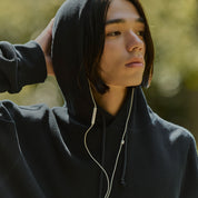 FRUIT OF THE LOOM THERMAL HOODIE NAVY