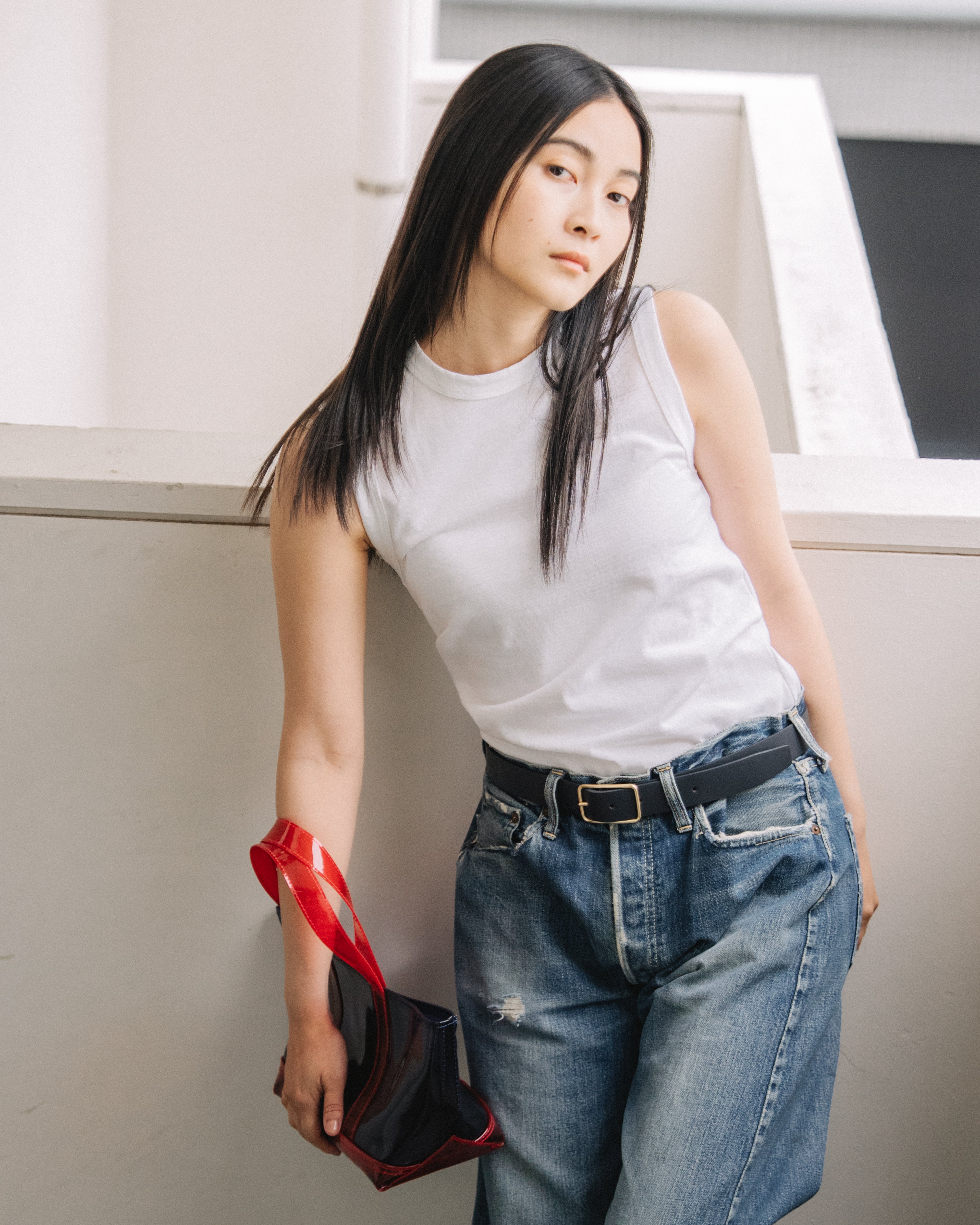 NEWBOOK SEASIDE SMALL NAVY/RED（ニューブックシーサイドスモールネイビーレッド）｜ONLINE BOUTIQUE（オンラインブティック）