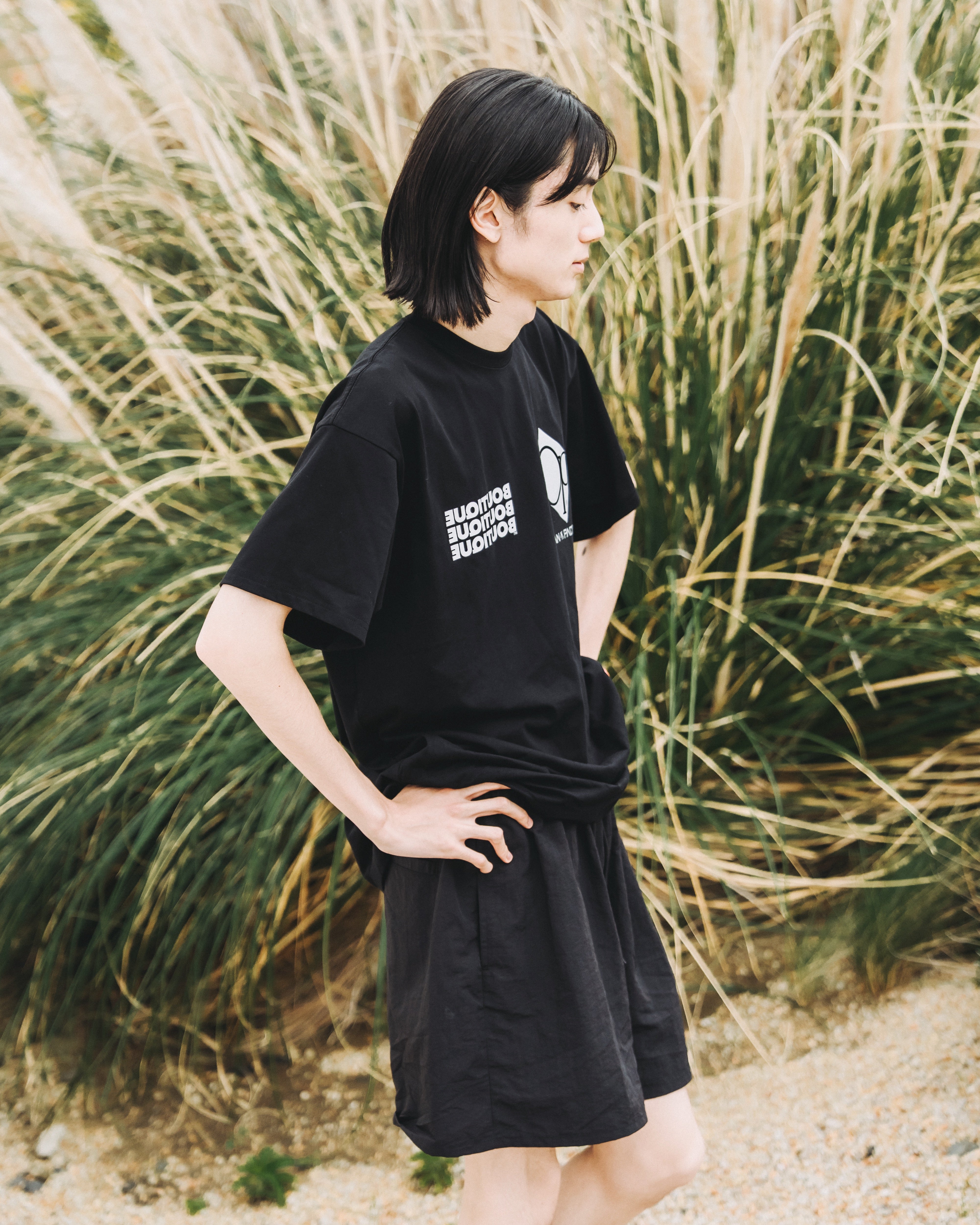 BOUTIQUE × Ocean Pacific SIGNATURE TEE BLACK（ブティック×オーシャンパシフィックシグネチャーTシャツブラック）｜ONLINE BOUTIQUE（オンラインブティック）