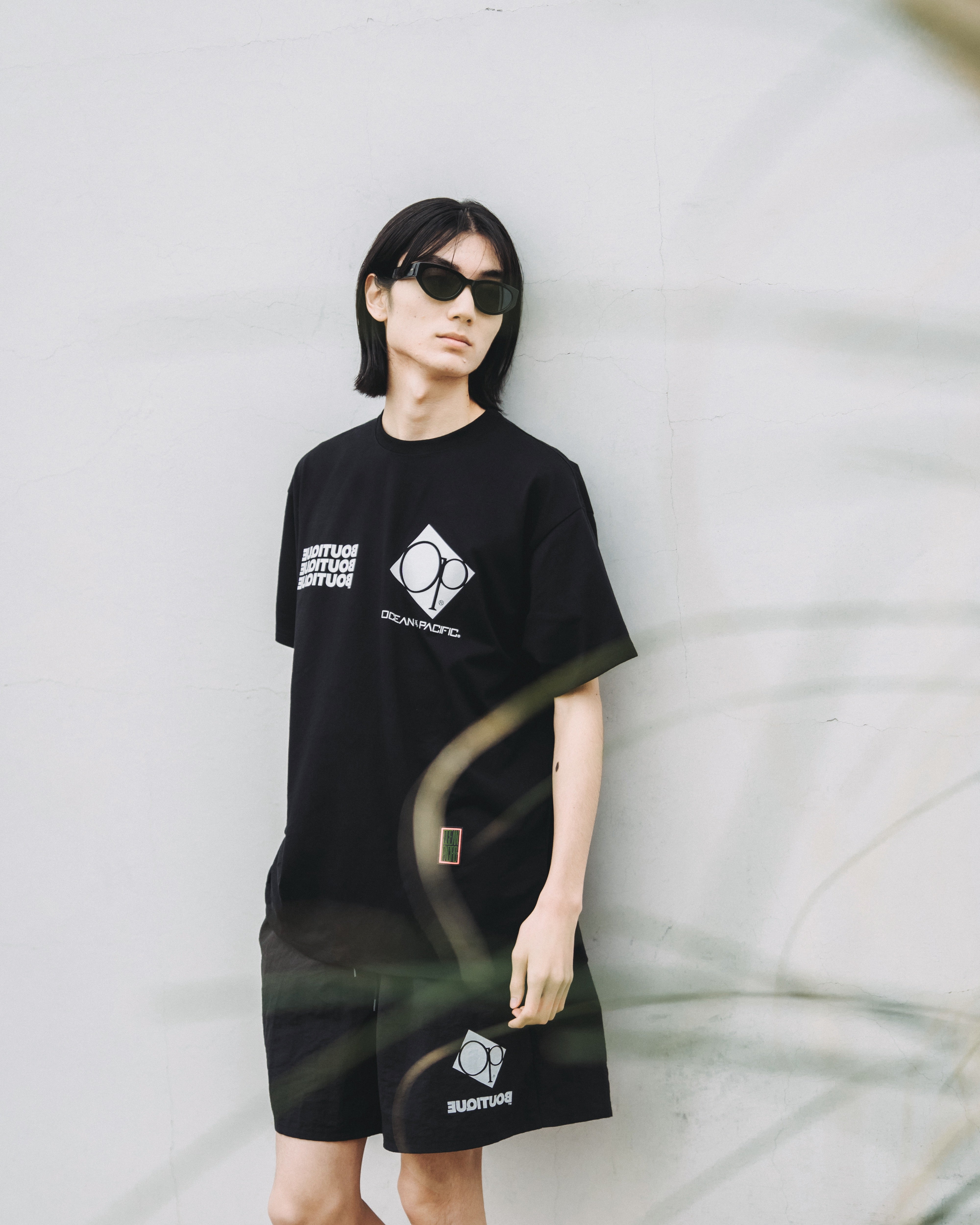 BOUTIQUE × Ocean Pacific SIGNATURE TEE BLACK（ブティック×オーシャンパシフィックシグネチャーTシャツブラック）｜ONLINE BOUTIQUE（オンラインブティック）