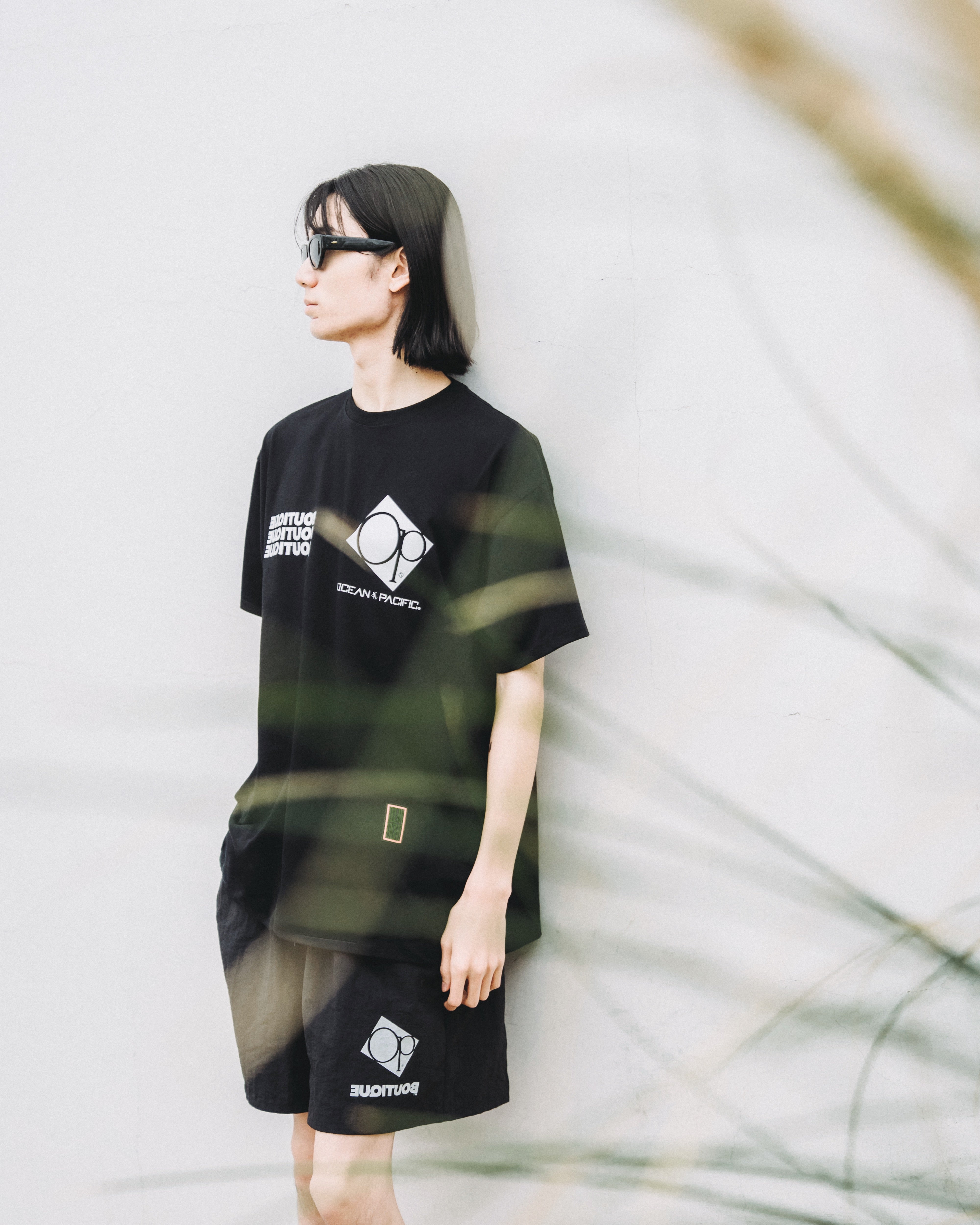 BOUTIQUE × Ocean Pacific SIGNATURE TEE BLACK（ブティック×オーシャンパシフィックシグネチャーTシャツブラック）｜ONLINE BOUTIQUE（オンラインブティック）