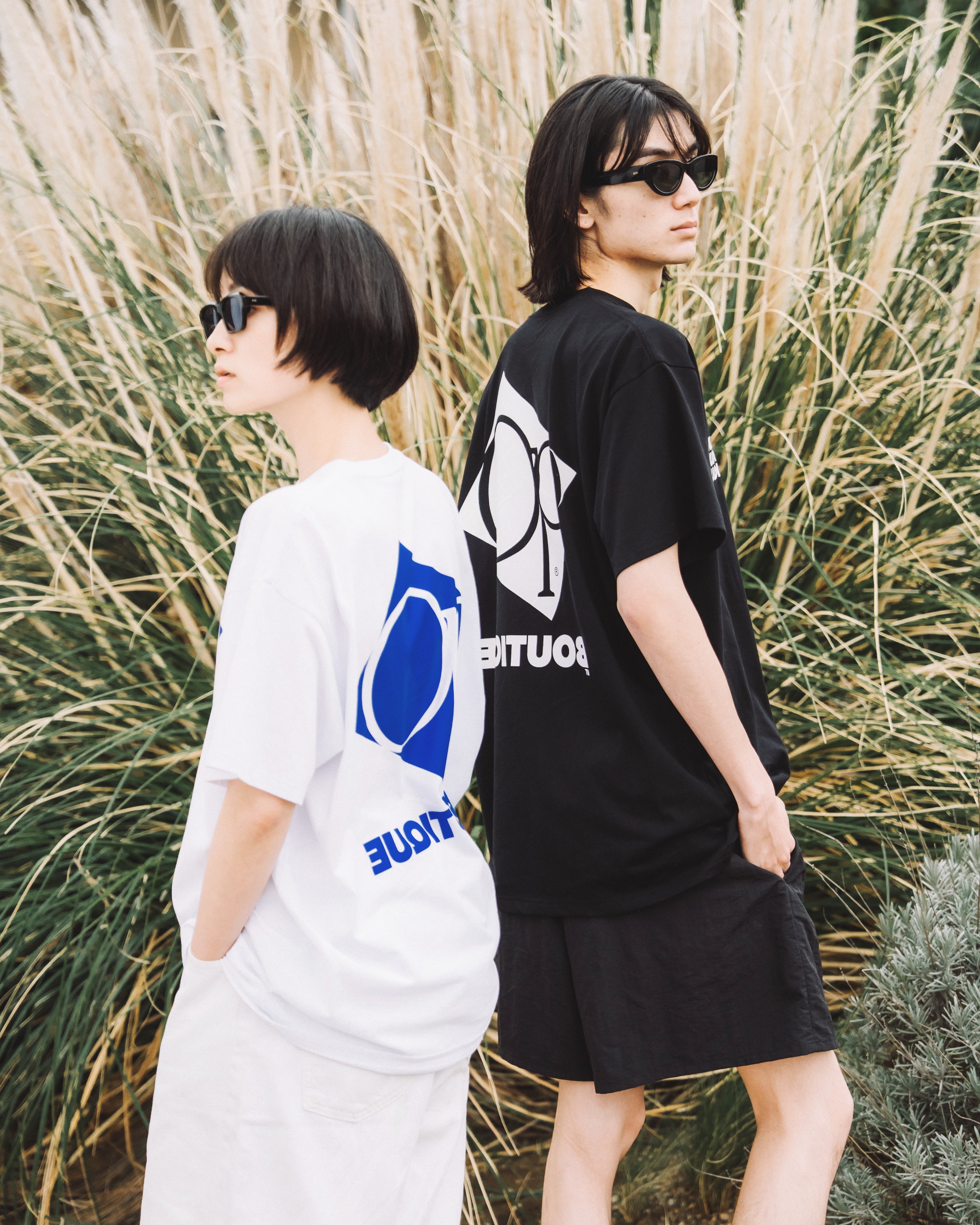 BOUTIQUE × Ocean Pacific SIGNATURE BAGGY SHORTS BLACK（ブティック×オーシャンパシフィックシグネチャーバギーショーツブラック）｜ONLINE BOUTIQUE（オンラインブティック）