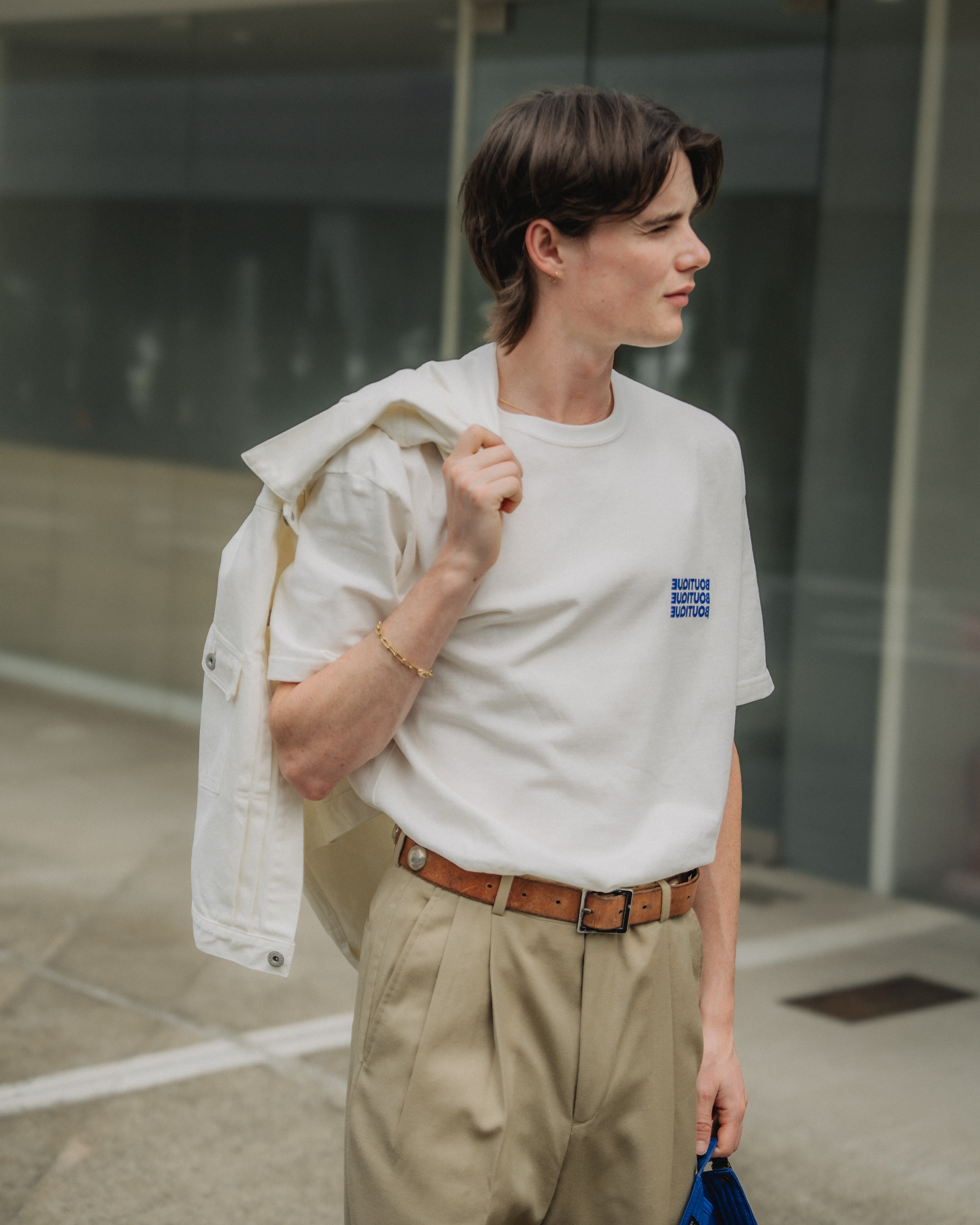 BOUTIQUE SHORT SLEEVE TEE WHITE（ブティックショートスリーブTシャツホワイト）｜ONLINE BOUTIQUE（オンラインブティック）