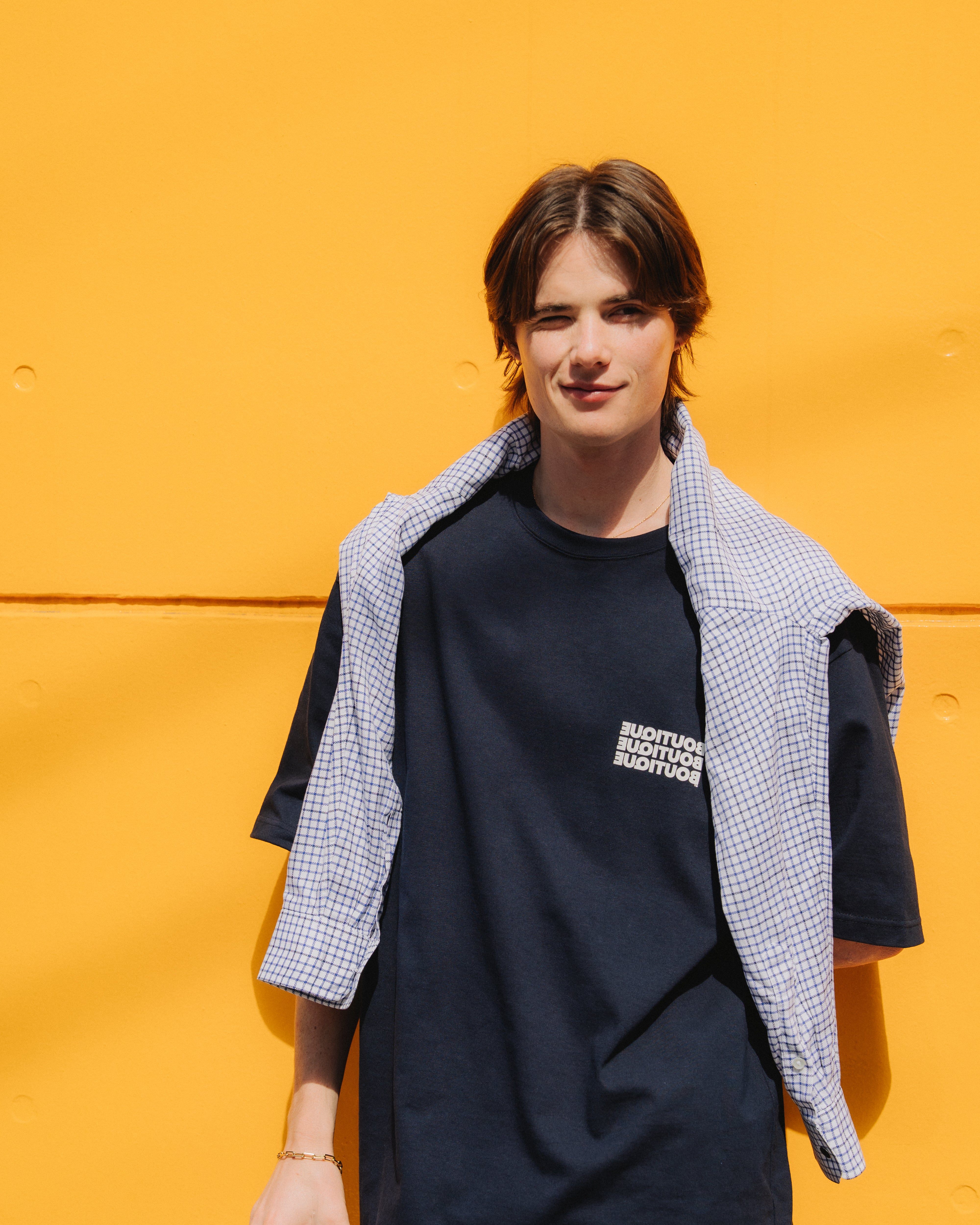 BOUTIQUE SHORT SLEEVE TEE NAVY（ブティックショートスリーブTシャツネイビー）｜ONLINE BOUTIQUE（オンラインブティック）