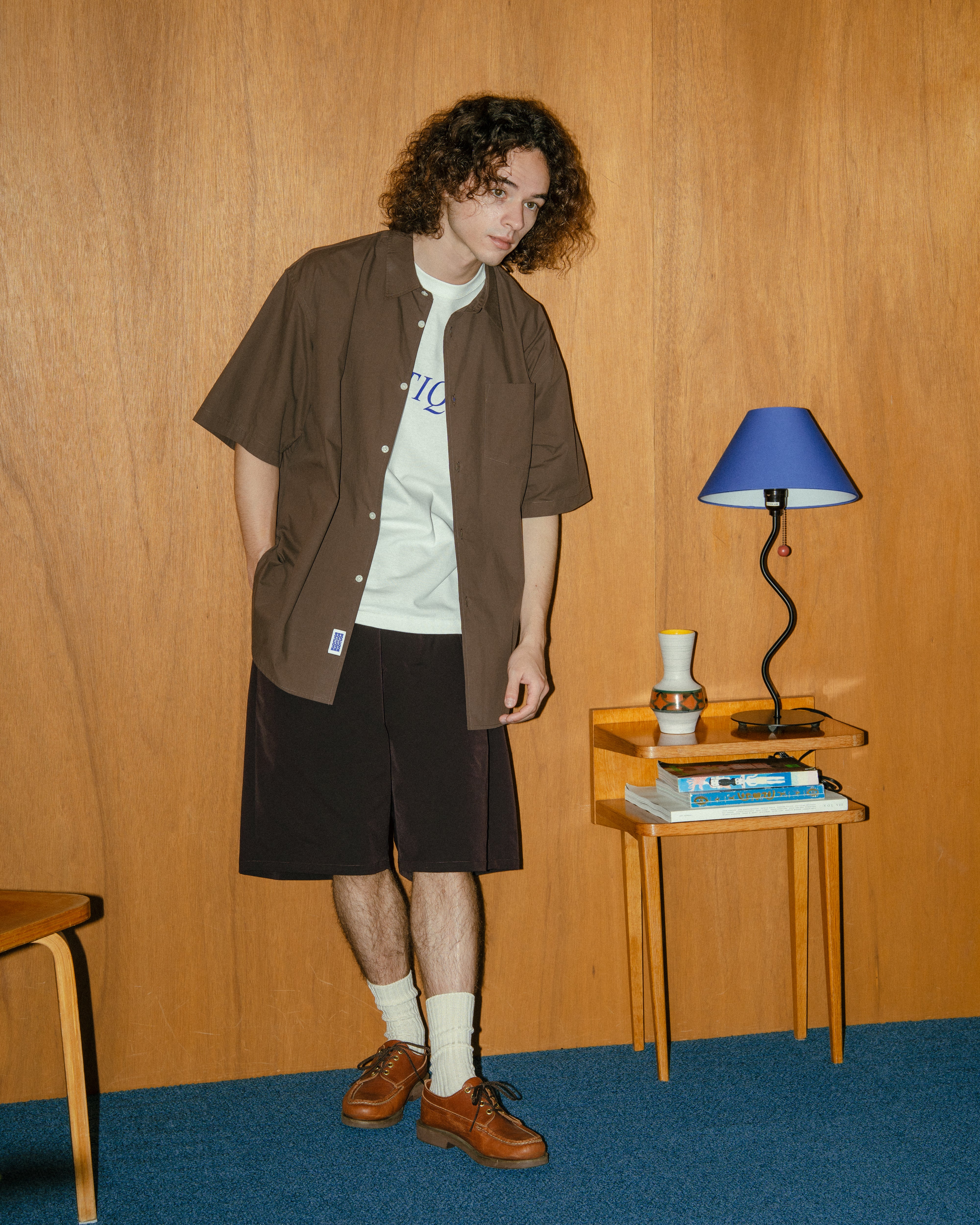 BOUTIQUE WIDE EASY SHORTS BROWN（ブティックバワイドイージーショーツブラウン）｜ONLINE BOUTIQUE（オンラインブティック）