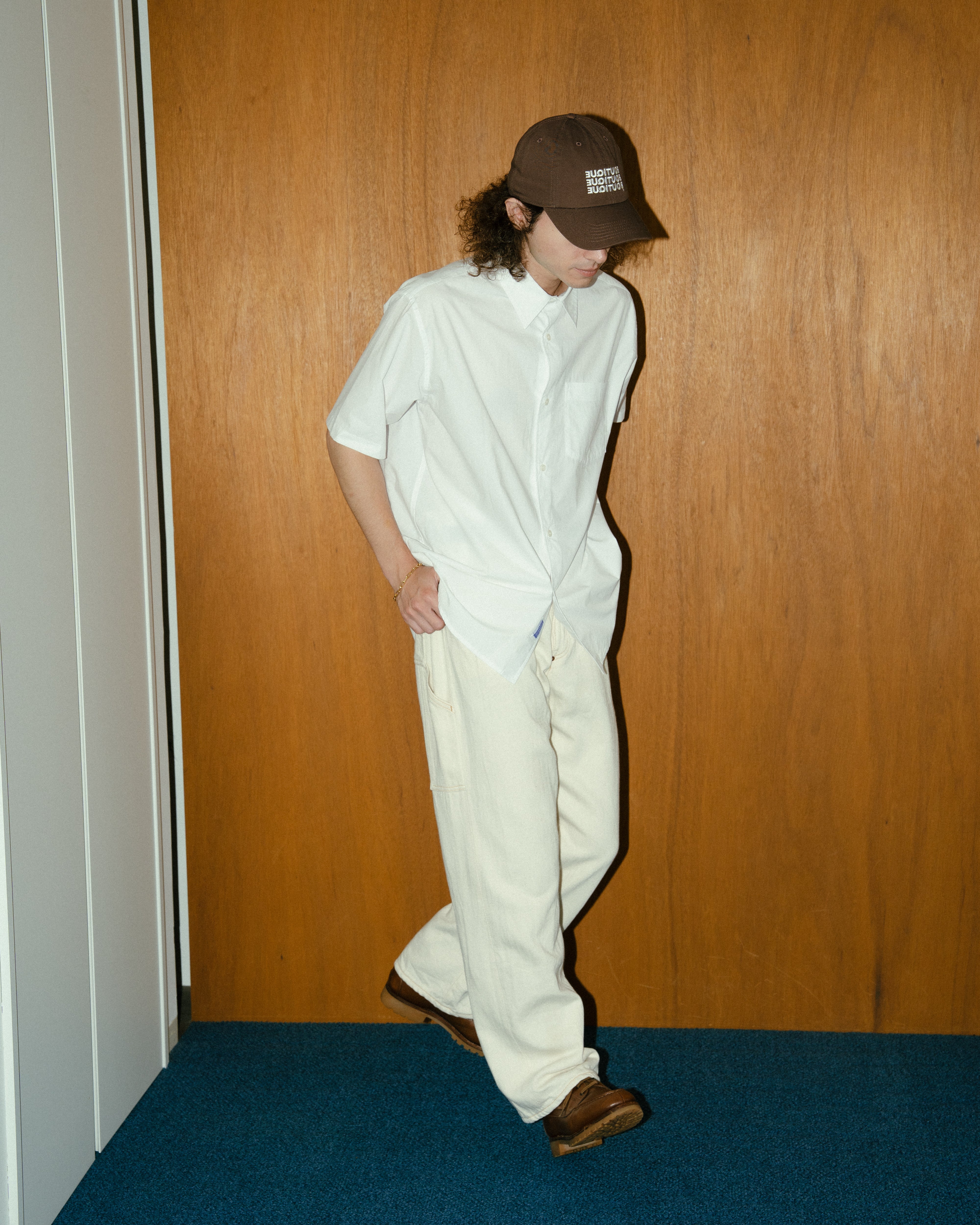 BOUTIQUE SHORT SLEEVE BOX SHIRT WHITE（ブティックショートスリーブボックスシャツホワイト）｜ONLINE BOUTIQUE（オンラインブティック）
