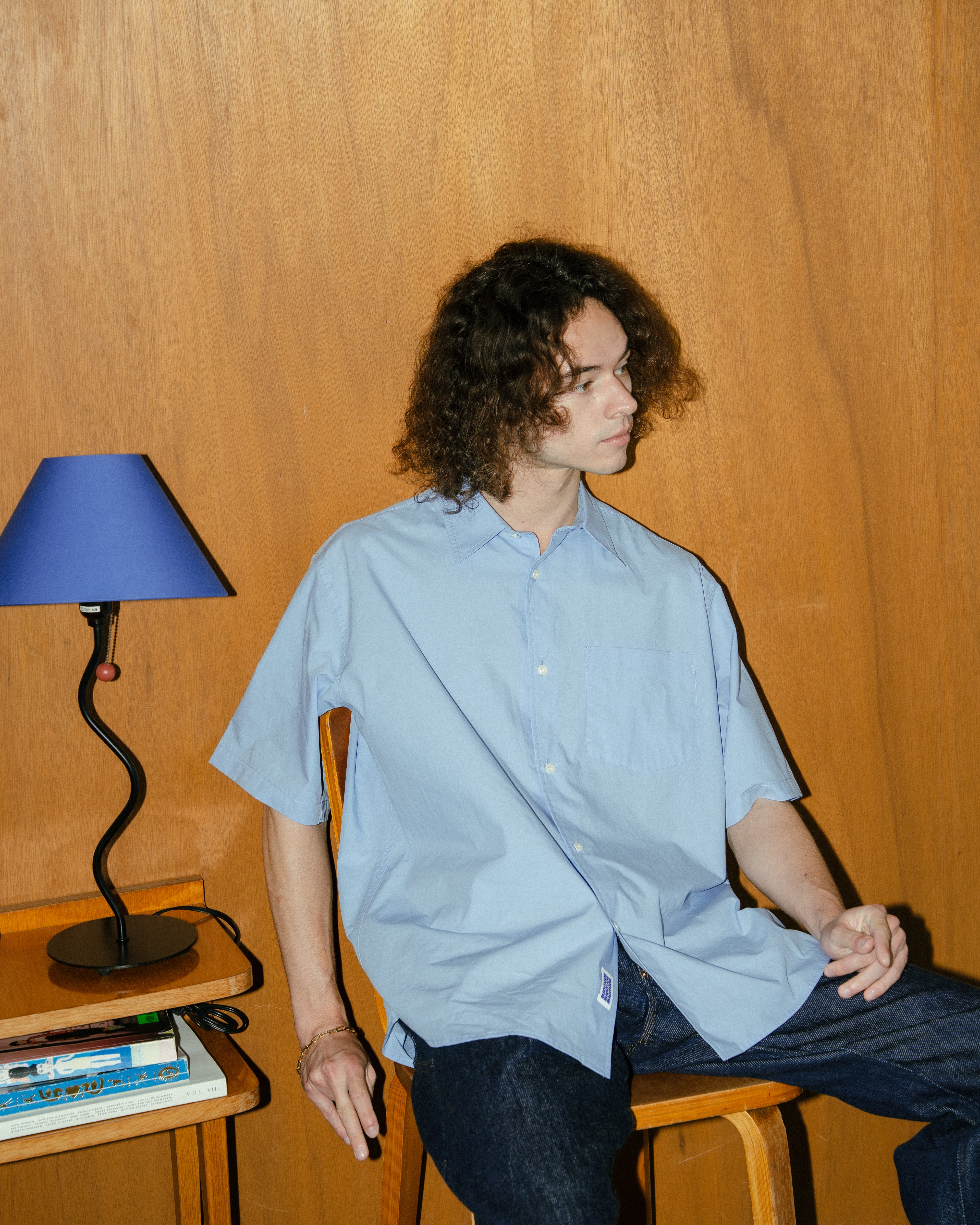BOUTIQUE SHORT SLEEVE BOX SHIRT（ブティックショートスリーブボックスシャツサックス）｜ONLINE BOUTIQUE（オンラインブティック）