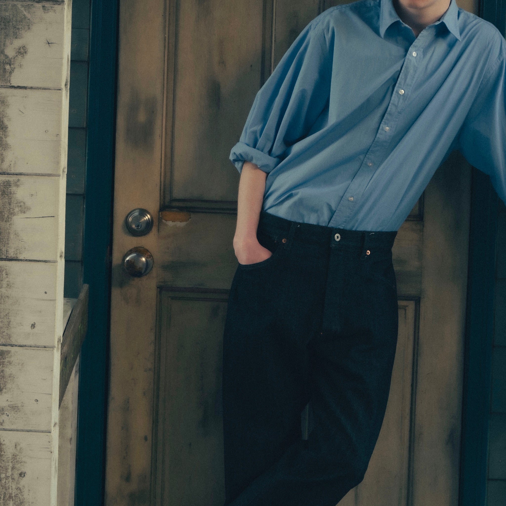FOUNDOUR BLACK DENIM PANTS
