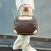 NEWBOOK OLD SPORTS WIDE BROWN/BEIGE（ニューブックキャリーオールスモールロングブルーグレーオールドスポーツワイドブラウン/ベージュ）｜ONLINE BOUTIQUE（オンラインブティック）