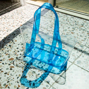 NEWBOOK SEASIDE SMALL CLEAR/BLUE（ニューブックシーサイドスモールクリアブルー）｜ONLINE BOUTIQUE（オンラインブティック）