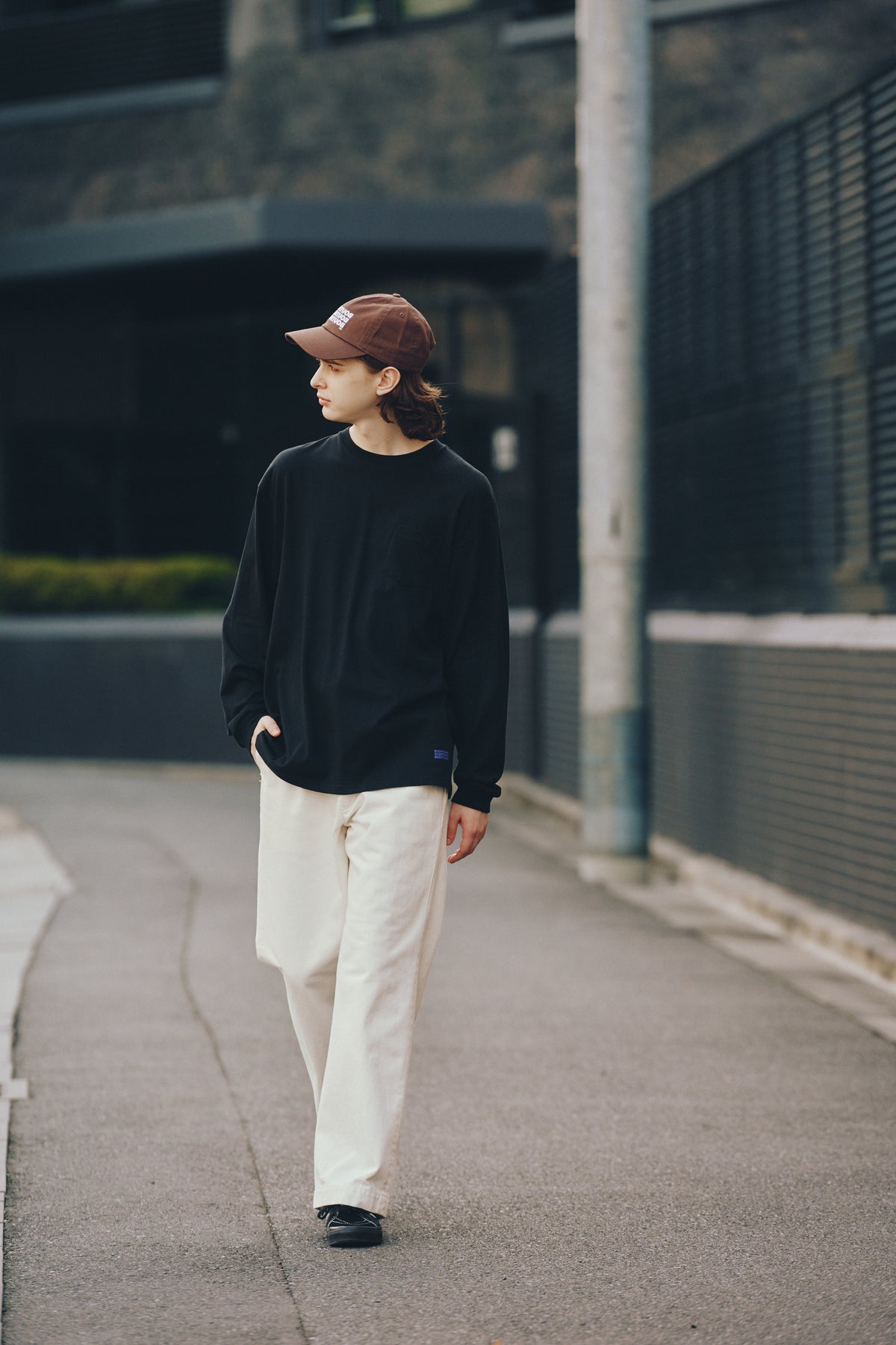 BOUTIQUE × FRUIT OF THE LOOM IT'S OUR DAILY 2PACK LONG SLEEVE TEE BLACK（ブティック×フルーツオブザルームイッツアワーデイリー2パックロングスリーブTシャツブラック）｜ONLINE BOUTIQUE（オンラインブティック）
