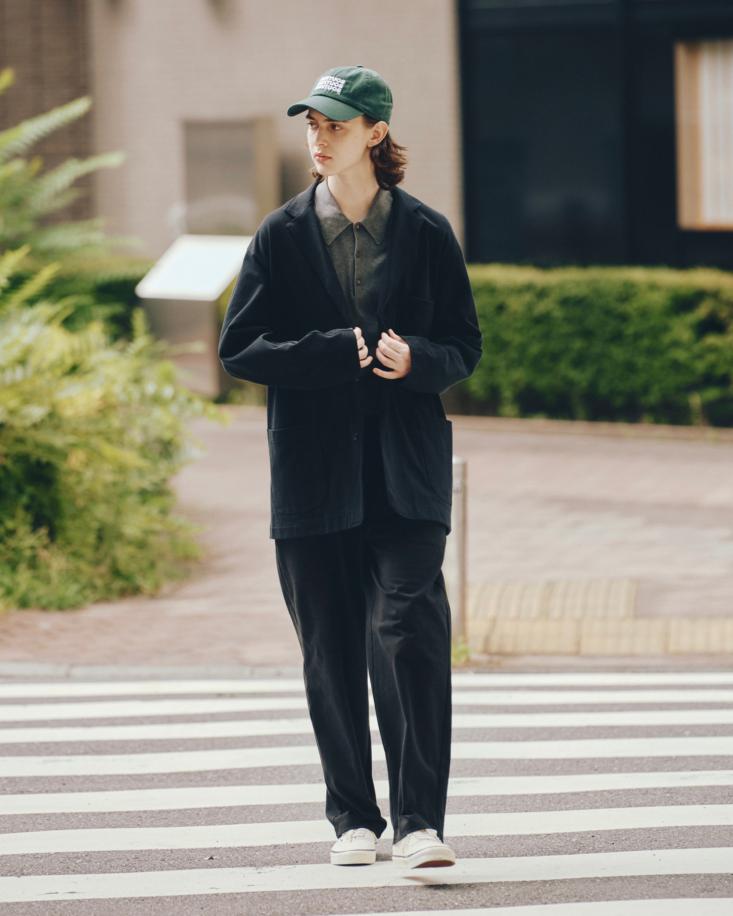 FRUIT OF THE LOOM ATHLETIC FORMAL SINGLE SUIT BLACK｜ONLINE BOUTIQUE（オンラインブティック）
