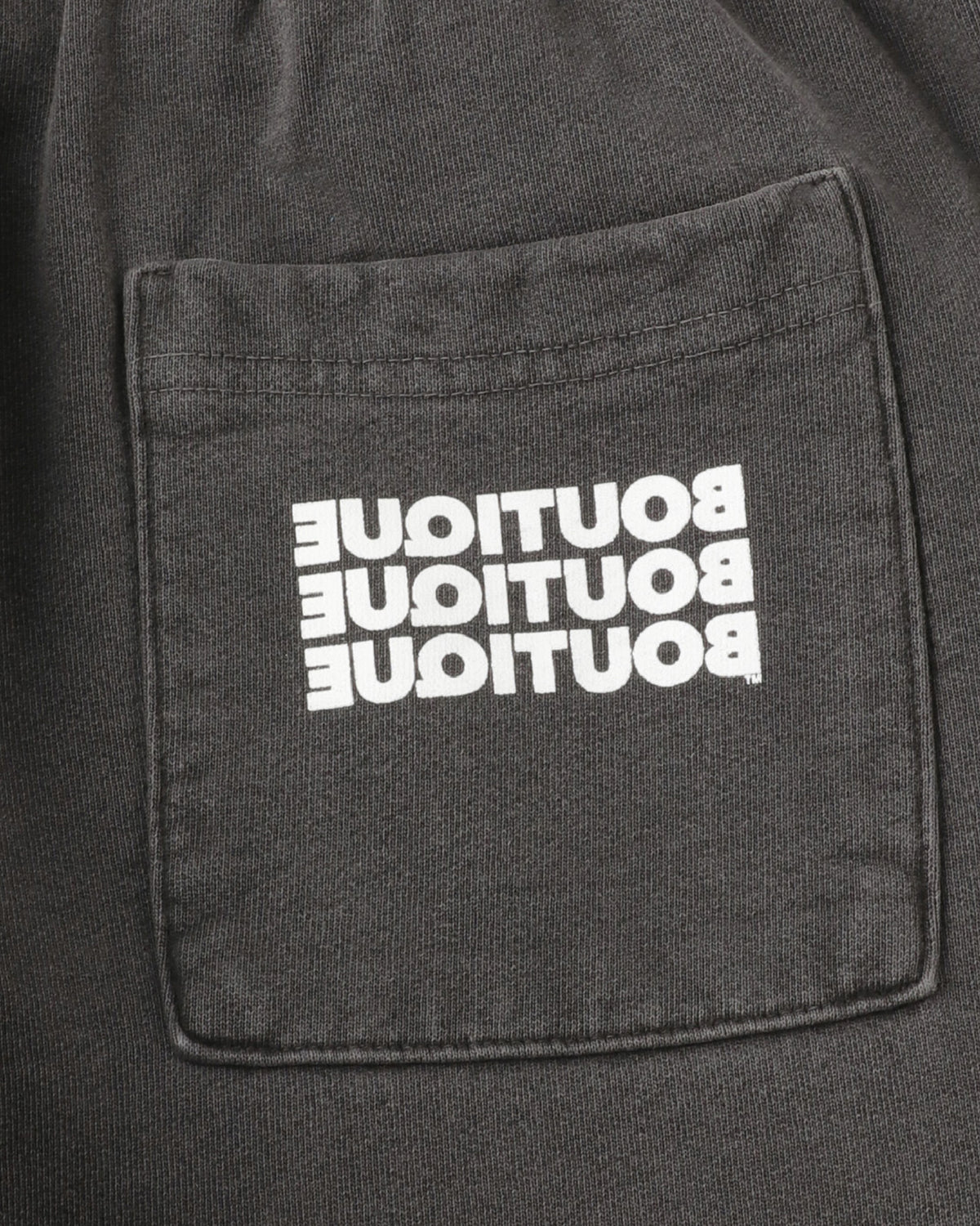 BOUTIQUE SWEAT PANTS GARMENT DYE CHARCOAL｜ONLINE BOUTIQUE（オンラインブティック）