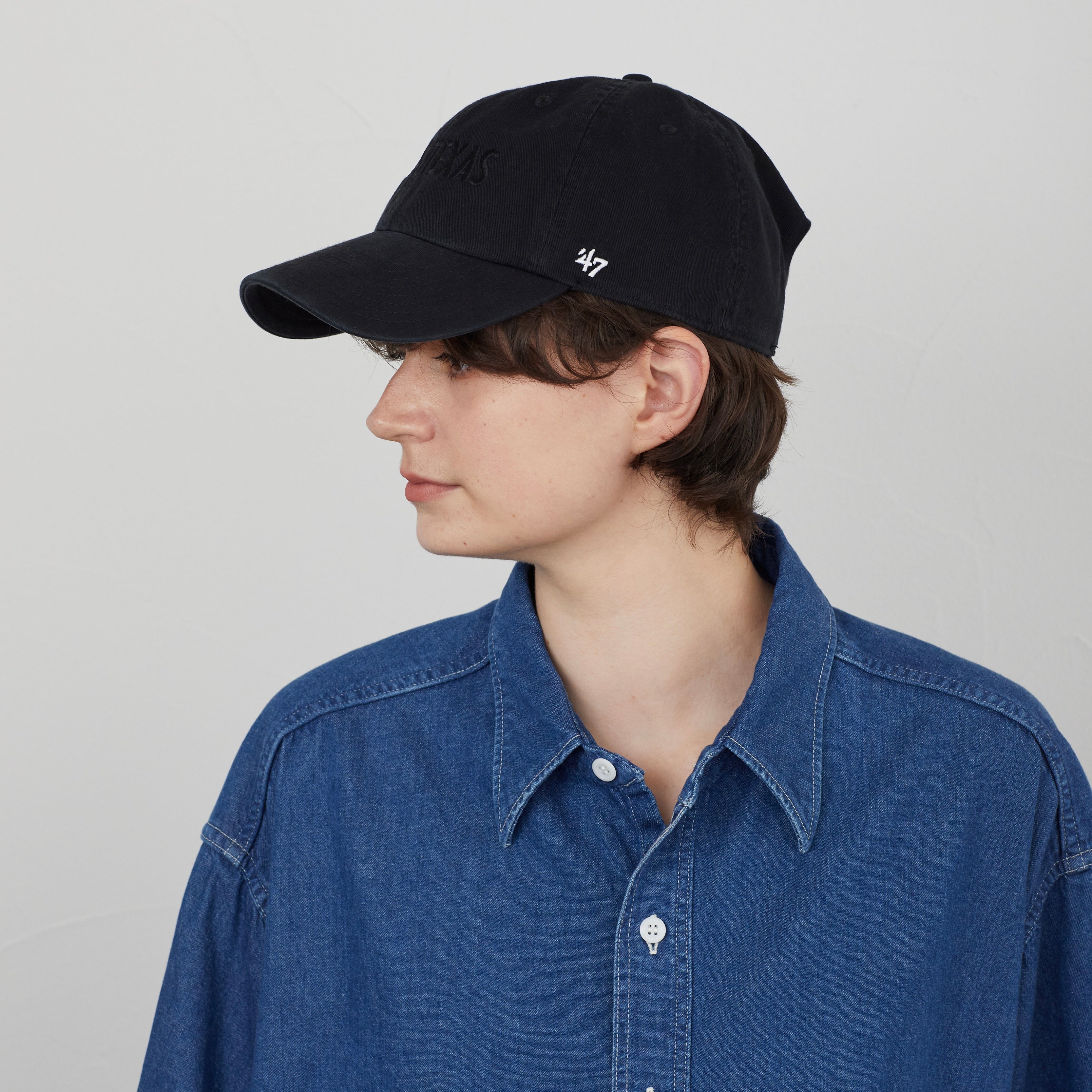 PARIS TEXAS CAP '47 BLACK（パリステキサスキャップ '47 ブラック）｜ONLINE BOUTIQUE（オンラインブティック）