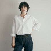 BROADCLOTH REGULAR COLLAR SHIRT WHITE（ブロードレギュラーカラーシャツホワイト）｜ONLINE BOUTIQUE（オンラインブティック）