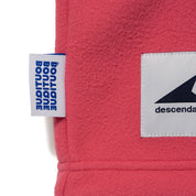 DESCENDANT × BOUTIQUE HUMMING FLEECE PULLOVER PINK（ディセンダント×ブティックハミングフリースプルオーバーピンク）