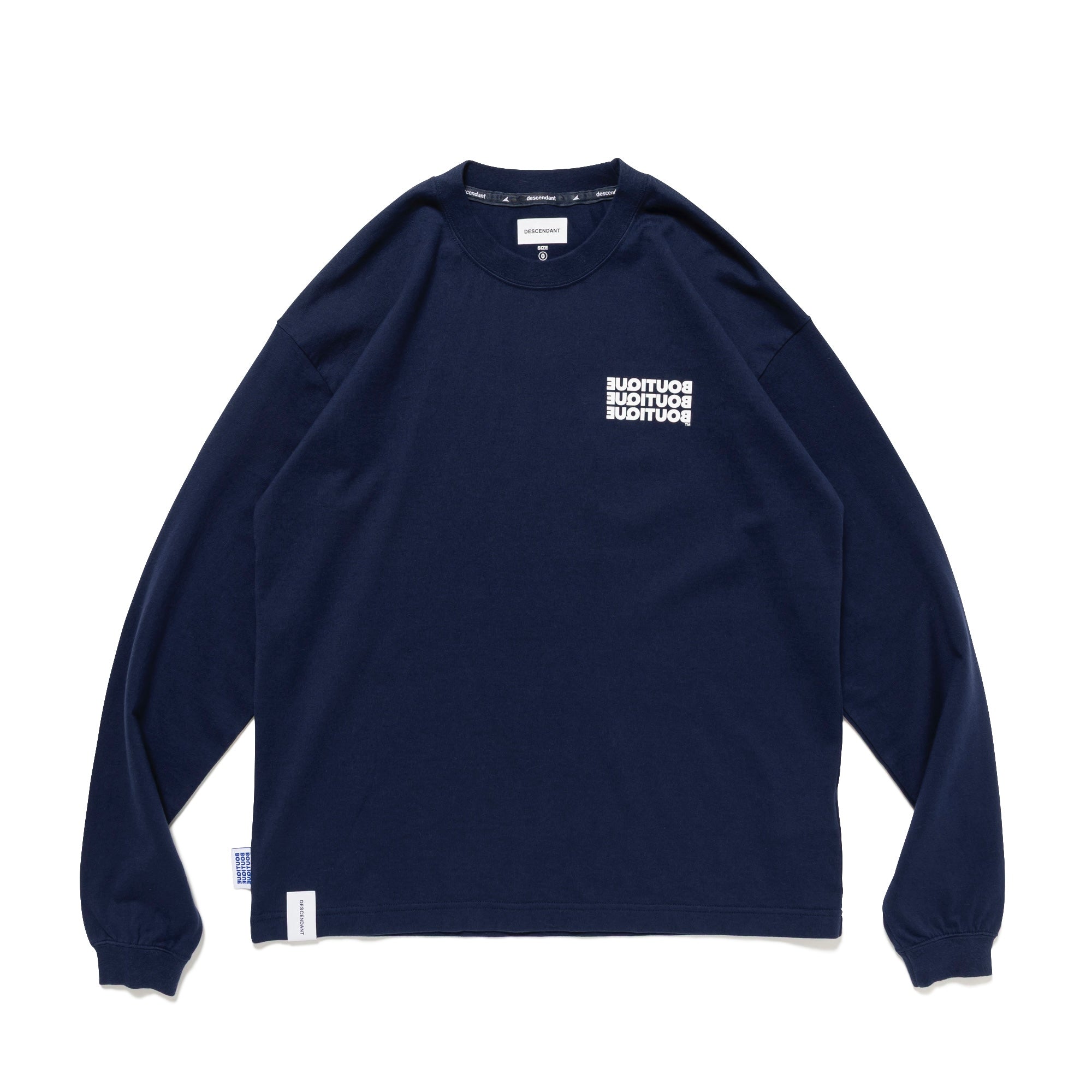 DESCENDANT × BOUTIQUE  LS NAVY（ディセンダント×ブティックロングスリーブネイビー）｜ONLINE BOUTIQUE（オンラインブティック）