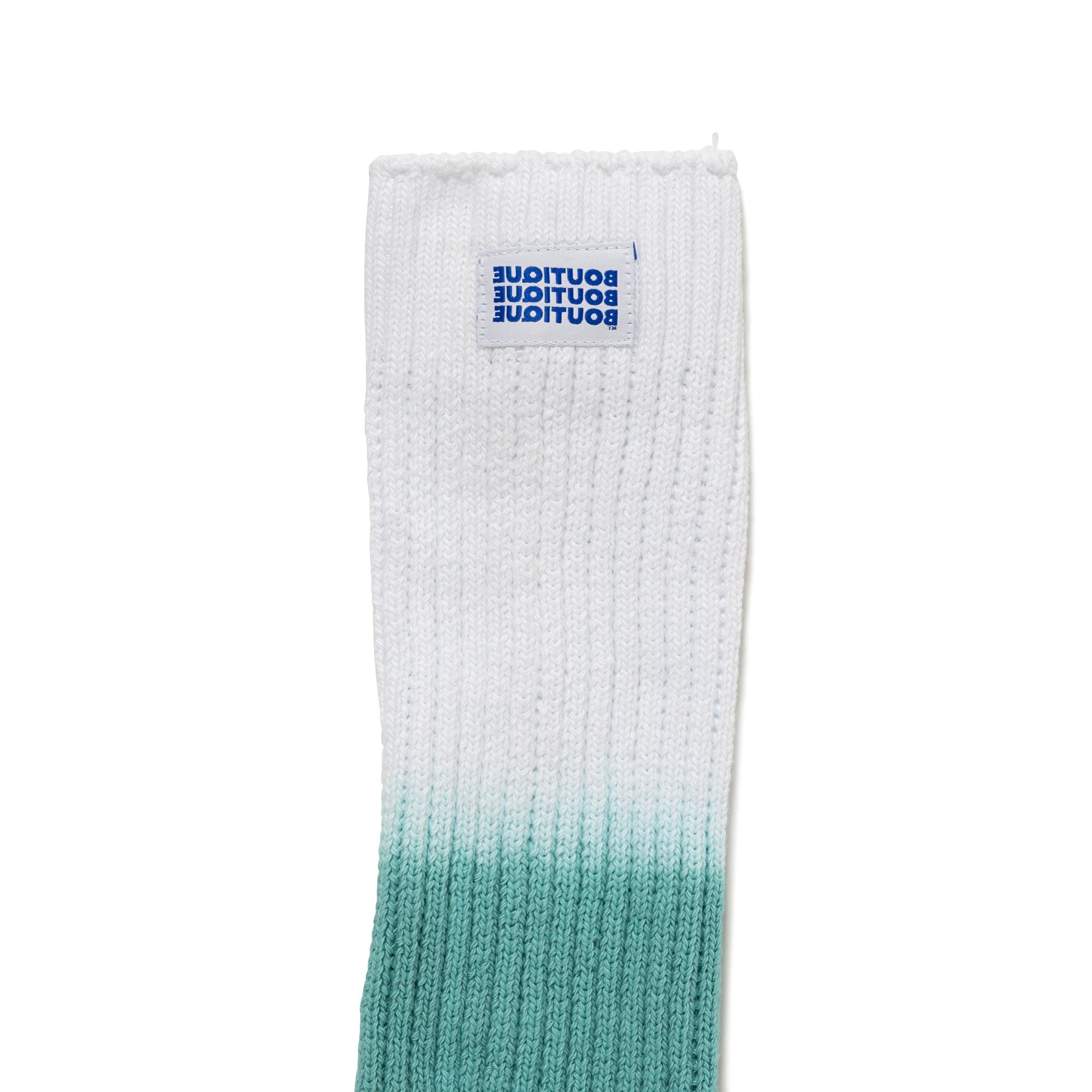 DESCENDANT × BOUTIQUE SAC SOCKS TEAL（ディセンダント×ブティックサックソックスティール）｜ONLINE BOUTIQUE（オンラインブティック）