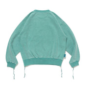 DESCENDANT × BOUTIQUE CREW NECK PIGMENT DYE TEAL（ディセンダント×ブティッククルーネックピグメントダイティール）｜ONLINE BOUTIQUE（オンラインブティック）