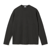 FOUNDOUR COTTON LONG SLEEVE POCKET TEE BLACK（ファウンダコットンロングスリーブポケットTシャツブラック）｜ONLINE BOUTIQUE（オンラインブティック）