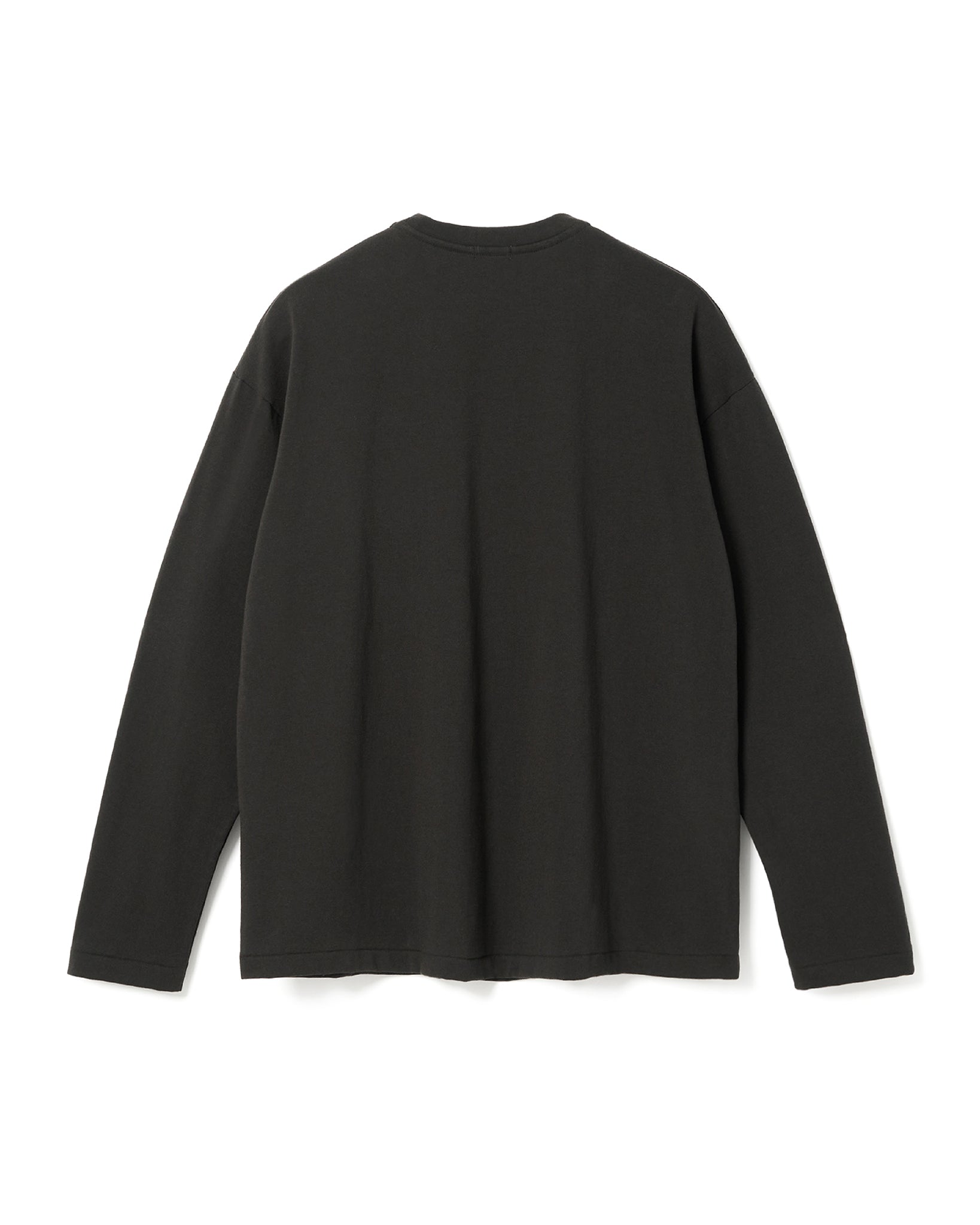 FOUNDOUR COTTON LONG SLEEVE POCKET TEE BLACK（ファウンダコットンロングスリーブポケットTシャツブラック）｜ONLINE BOUTIQUE（オンラインブティック）