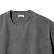 FOUNDOUR COTTON BD SHORT SLEEVE TEE BLACK（ファウンダコットンボタンダウンショートスリーブTシャツブラック）｜ONLINE BOUTIQUE（オンラインブティック）