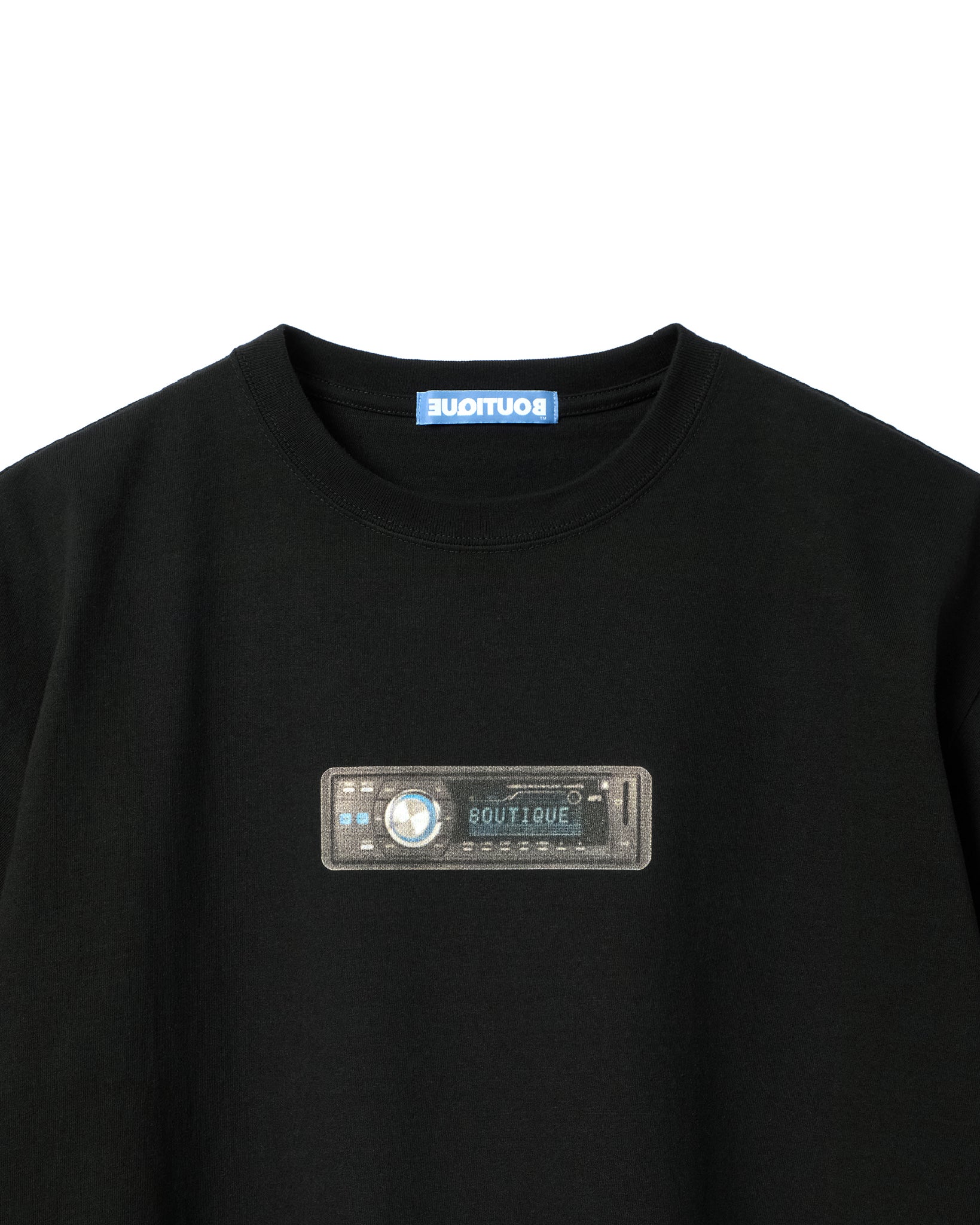 BOUTIQUE CAR AUDIO TEE BLACK（ブティックカーオーディオTシャツブラック）｜ONLINE BOUTIQUE（オンラインブティック）