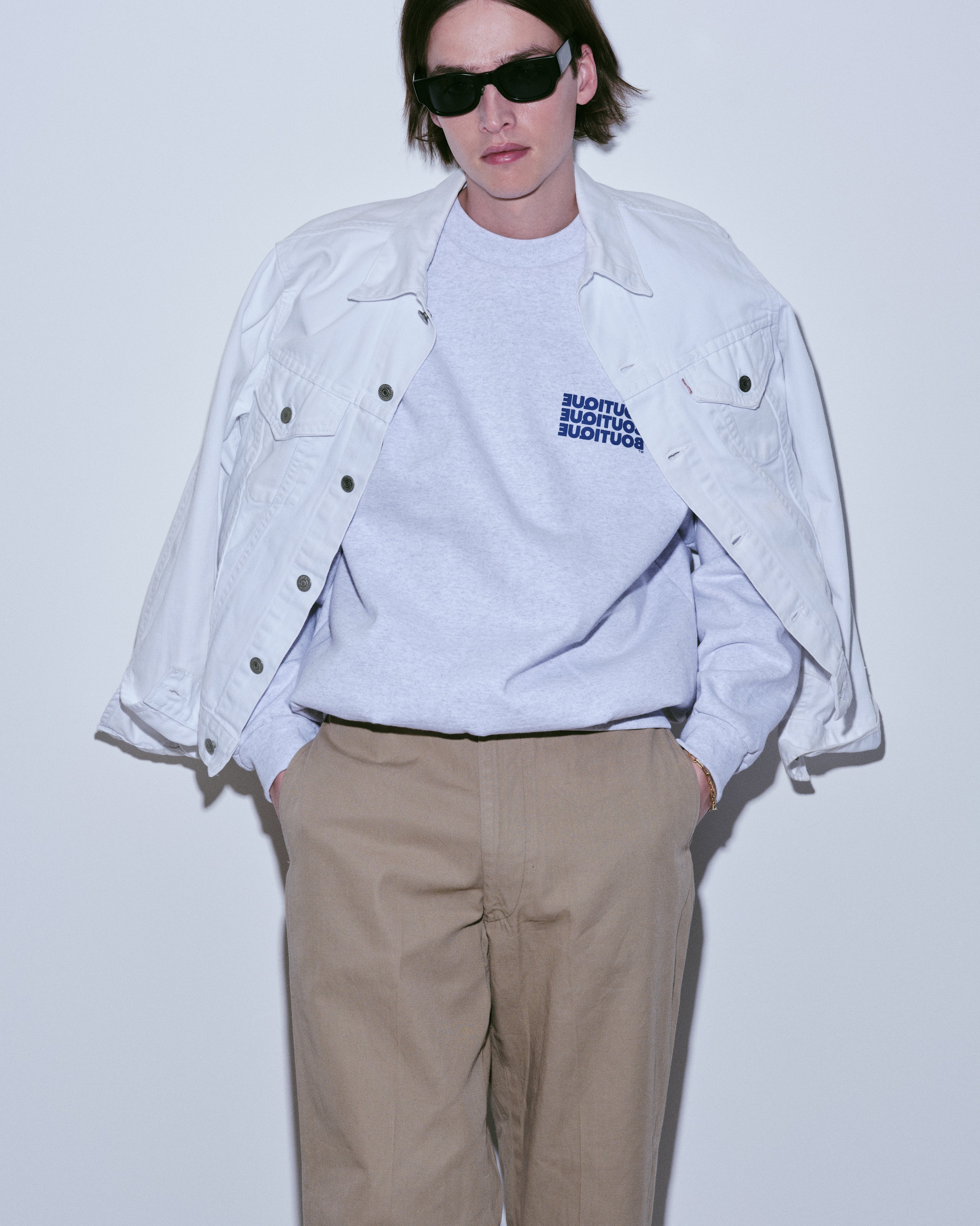 BOUTIQUE CREW NECK SWEAT HEATHER GRAY（ブティッククルーネックスウェットヘザーグレー）｜ONLINE BOUTIQUE（オンラインブティック）