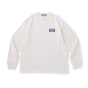 BOUTIQUE L/S TEE WHITE & BLUE｜ONLINE BOUTIQUE（オンラインブティック）