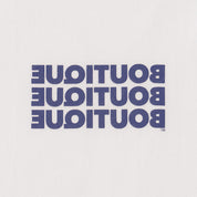 BOUTIQUE L/S TEE WHITE & BLUE｜ONLINE BOUTIQUE（オンラインブティック）