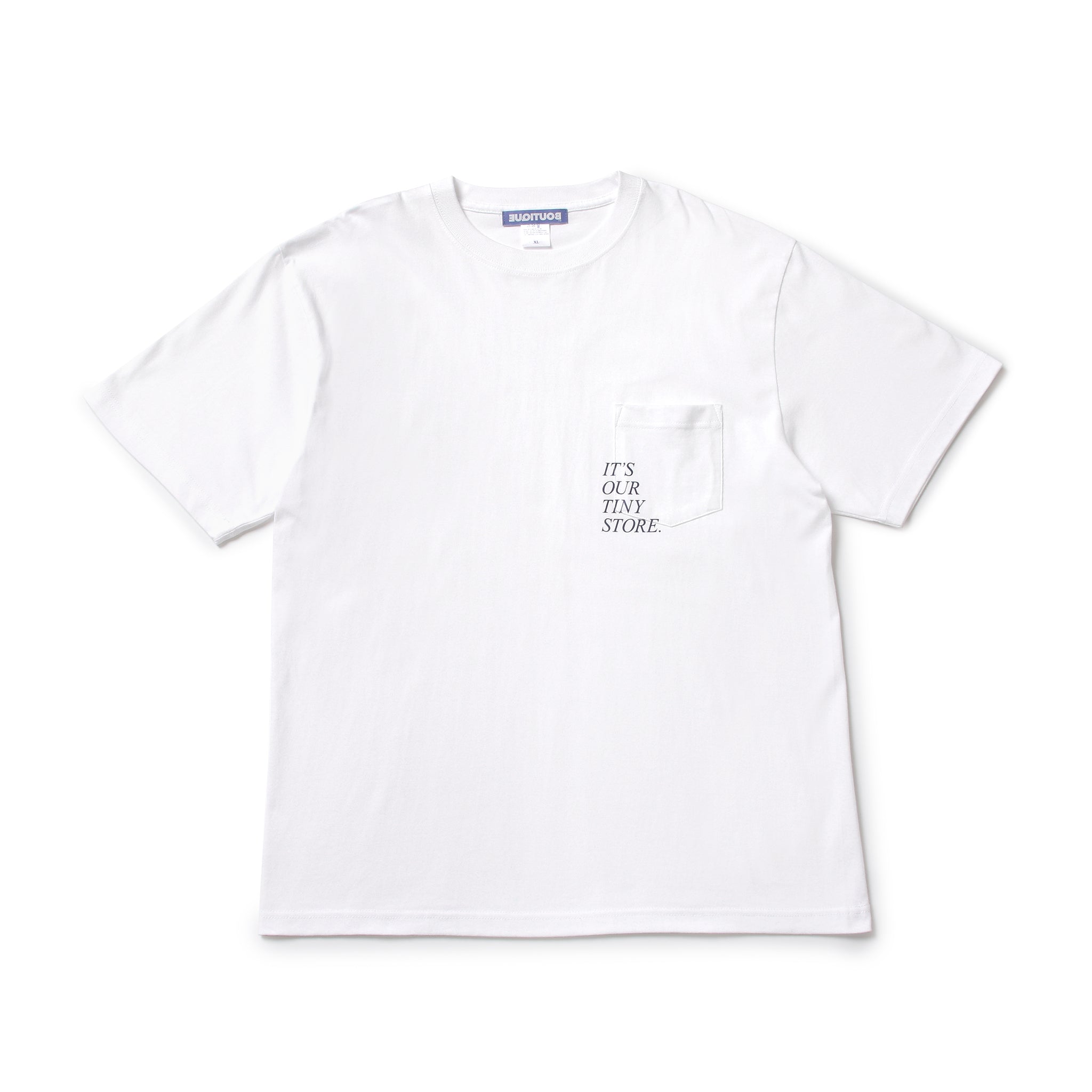 IT'S OUR TINY STORE POCKET TEE（イッツアワータイニーストアポケットTシャツ）｜ONLINE BOUTIQUE