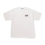 BOUTIQUE TEE WHITE & BROWN（ブティックTシャツホワイト＆ブラウン）｜ONLINE BOUTIQUE（オンラインブティック）