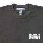 BOUTIQUE TEE GARMENT DYE CHARCOAL（ブティックTシャツガーメントダイチャコール）｜ONLINE BOUTIQUE（オンラインブティック）