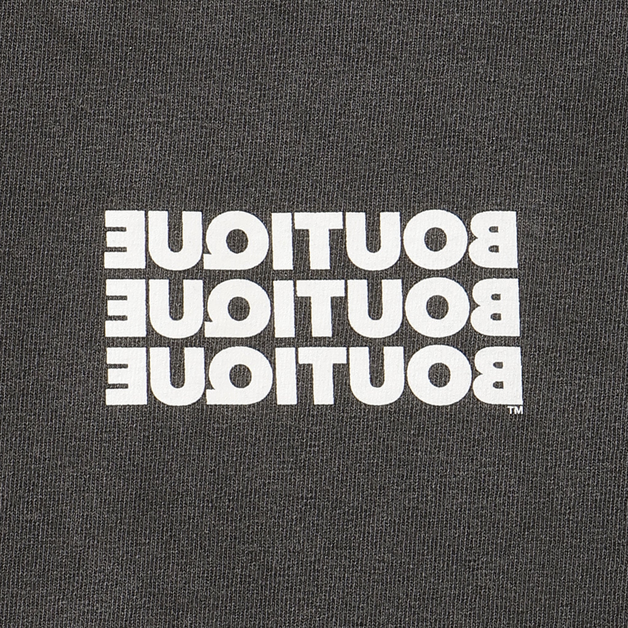 BOUTIQUE TEE GARMENT DYE CHARCOAL（ブティックTシャツガーメントダイチャコール）｜ONLINE BOUTIQUE（オンラインブティック）