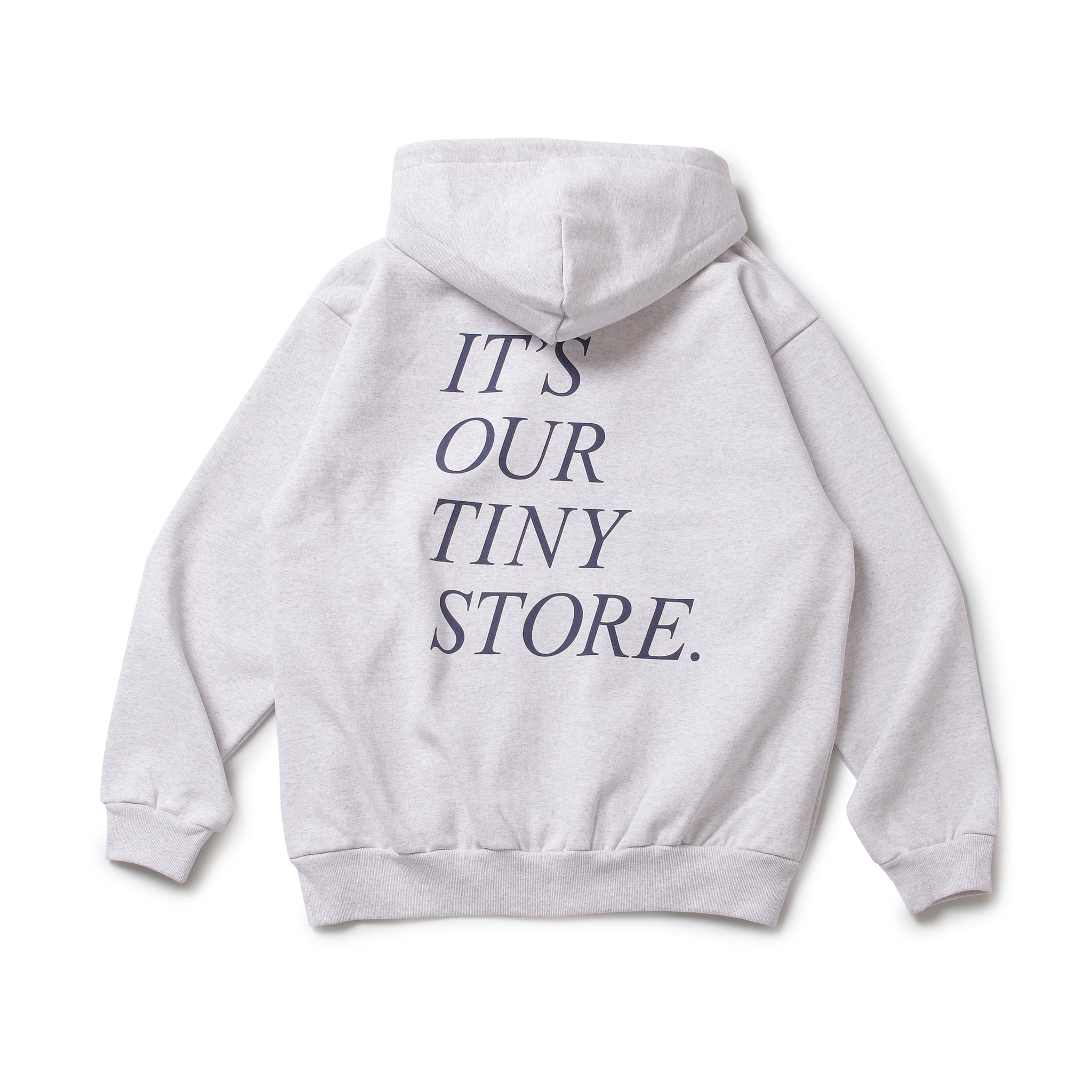 IT'S OUR TINY STORE ZIP UP HOODIE（イッツアワータイニーストアジップアップパーカー）｜ONLINE BOUT…