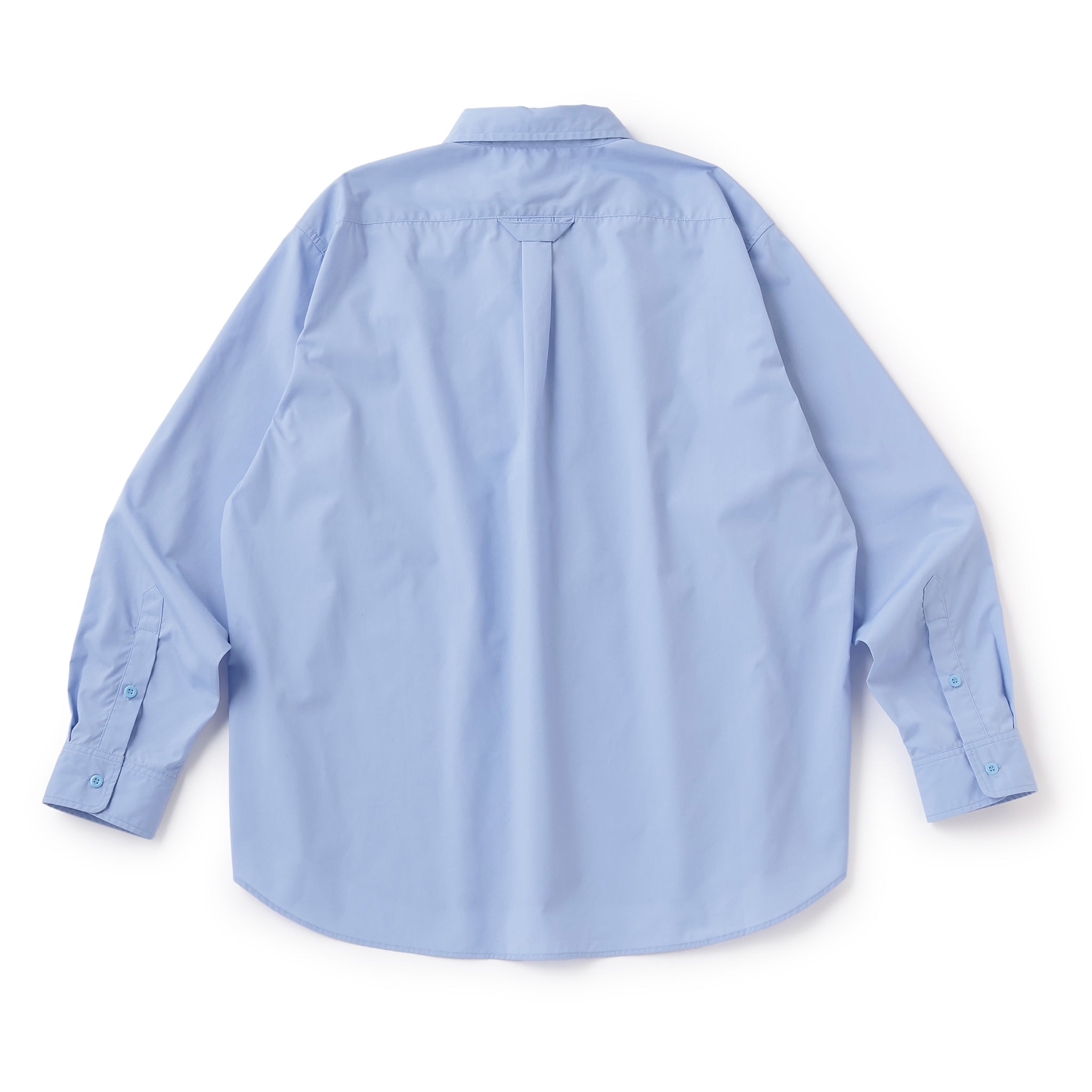 LONG SLEEVE BOX SHIRT BLUE（ロングスリーブボックスシャツブルー）｜ONLINE BOUTIQUE（オンラインブティック）