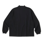 BOUTIQUE MOCK NECK LONG SLEEVE TEE BLACK（ブティックモックネックロングスリーブTシャツブラック）｜ONLINE BOUTIQUE