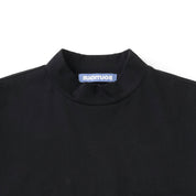 BOUTIQUE MOCK NECK LONG SLEEVE TEE BLACK（ブティックモックネックロングスリーブTシャツブラック）｜ONLINE BOUTIQUE