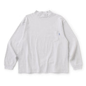 BOUTIQUE MOCK NECK LONG SLEEVE TEE GRAY（ブティックモックネックロングスリーブTシャツグレー）｜ONLINE BOUTIQUE