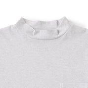 BOUTIQUE MOCK NECK LONG SLEEVE TEE GRAY（ブティックモックネックロングスリーブTシャツグレー）｜ONLINE BOUTIQUE